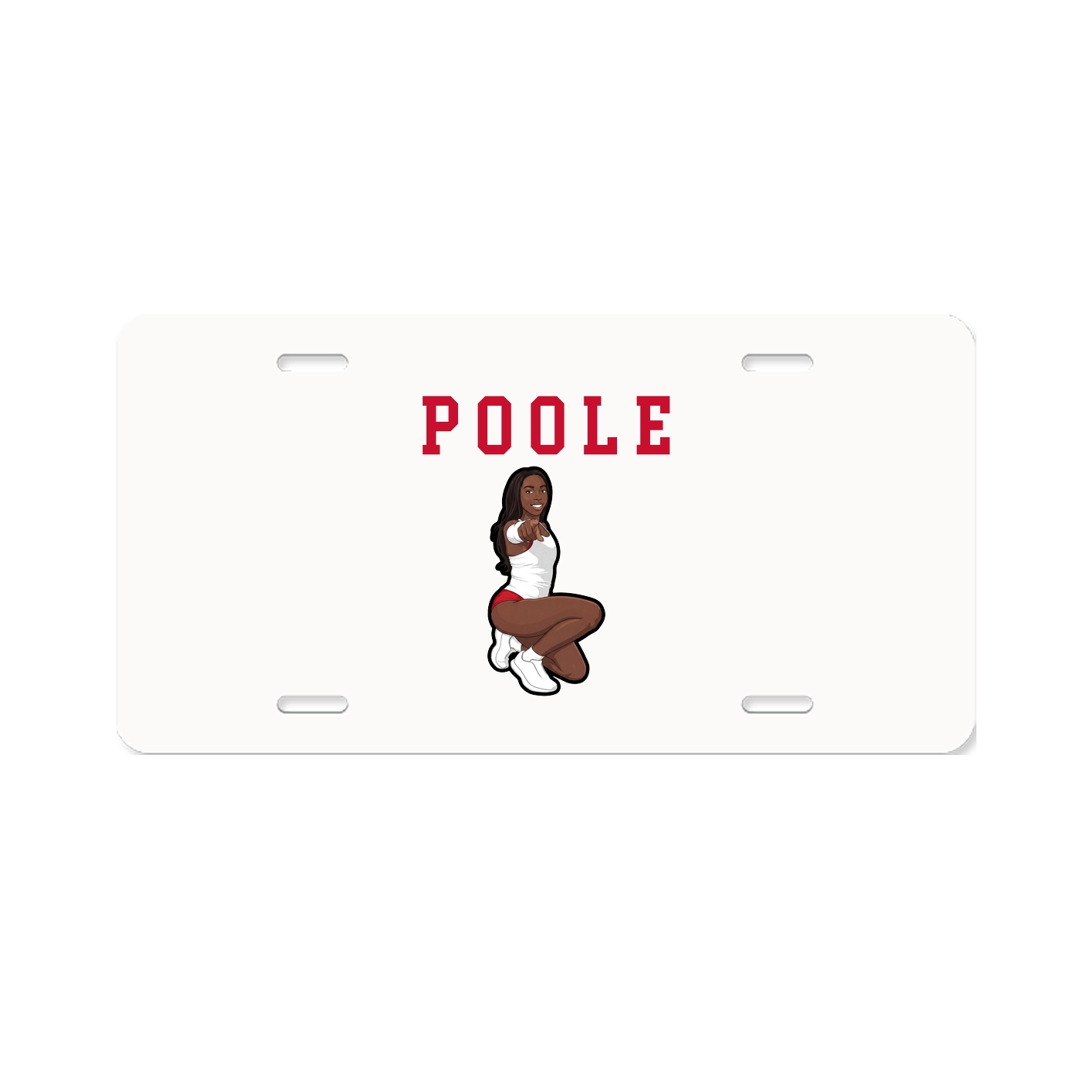 License Plate — Shirsey in Classic