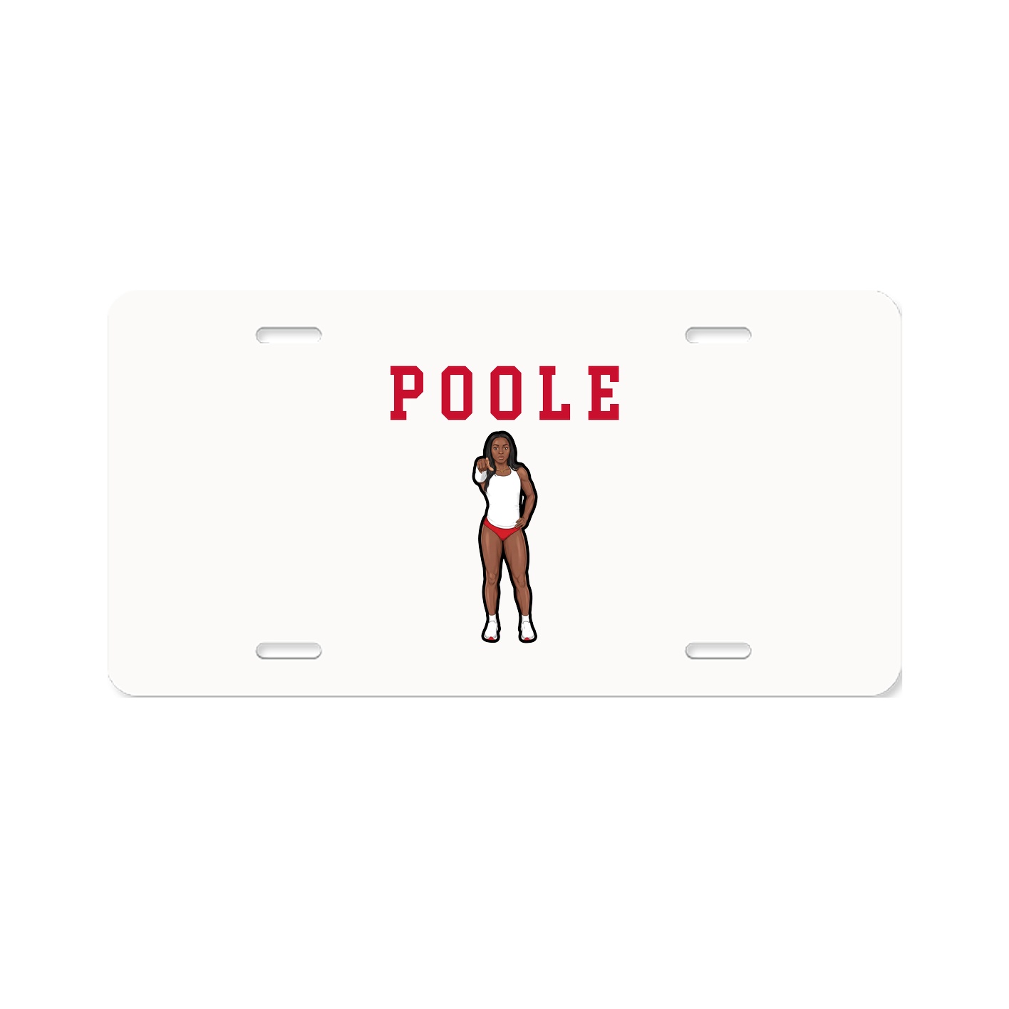 License Plate — Shirsey in Classic