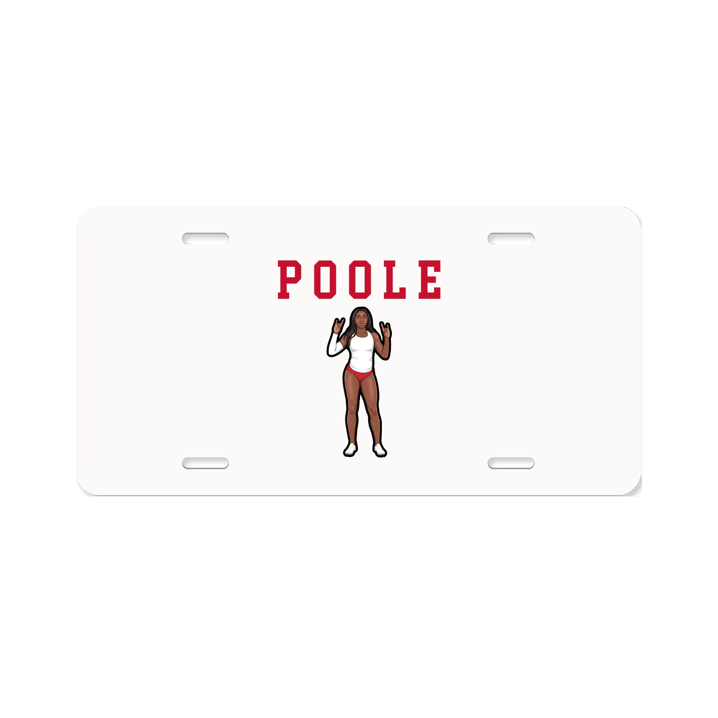 License Plate — Shirsey in Classic