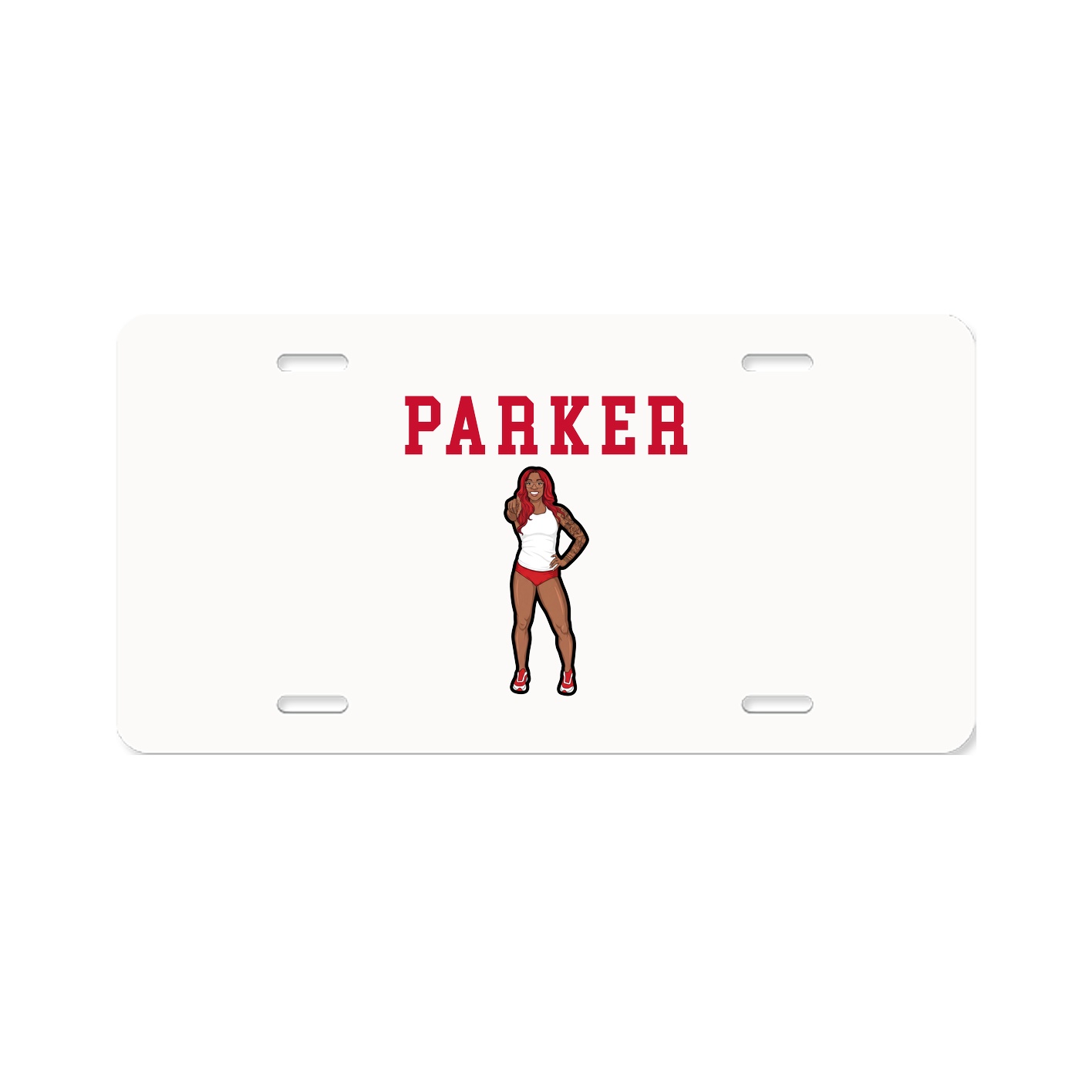 License Plate — Shirsey in Classic
