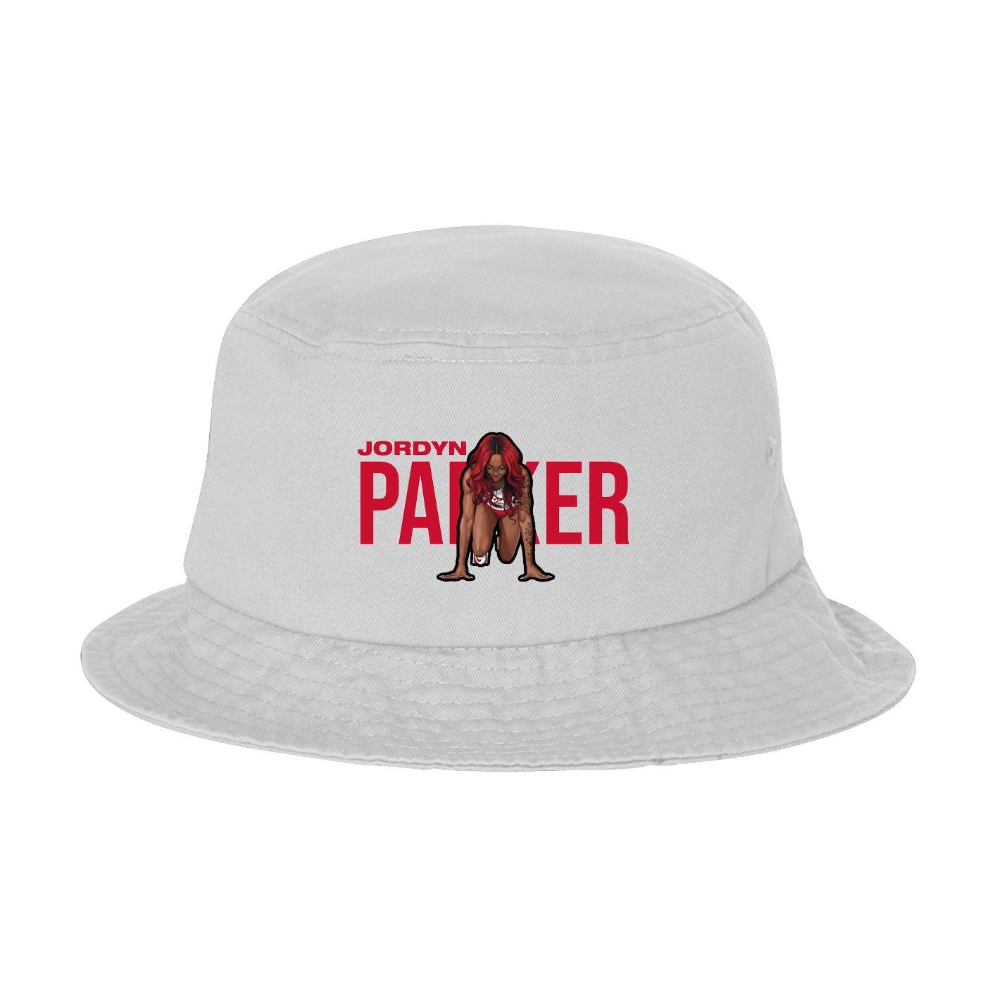 Bucket Cap — Player Name in White