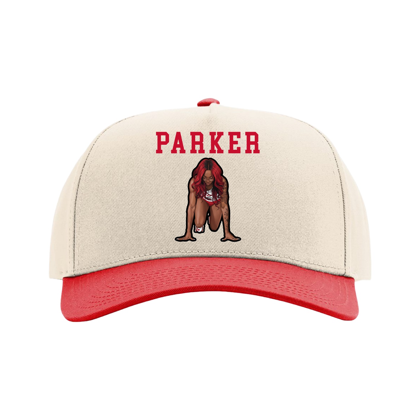 Full Fabric Five-Panel Champ Cap
