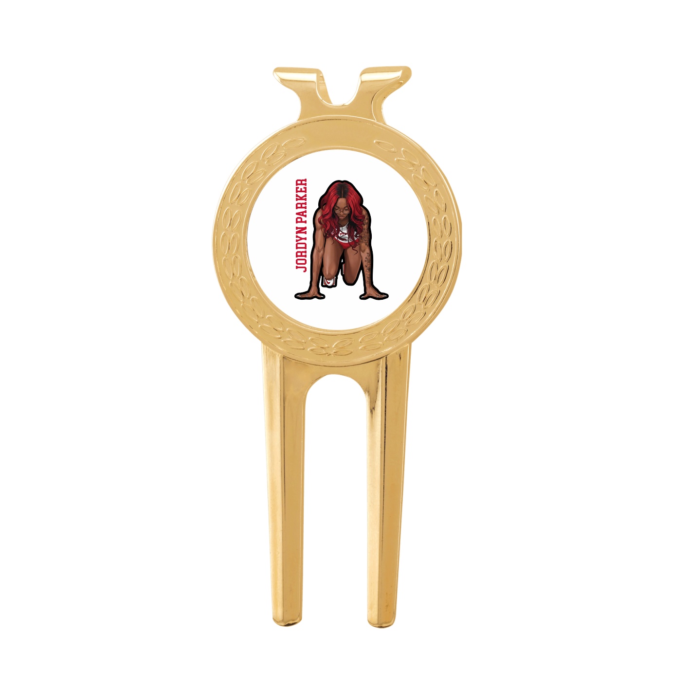 Divot Tool with Ball Marker — Name Vertical in Classic