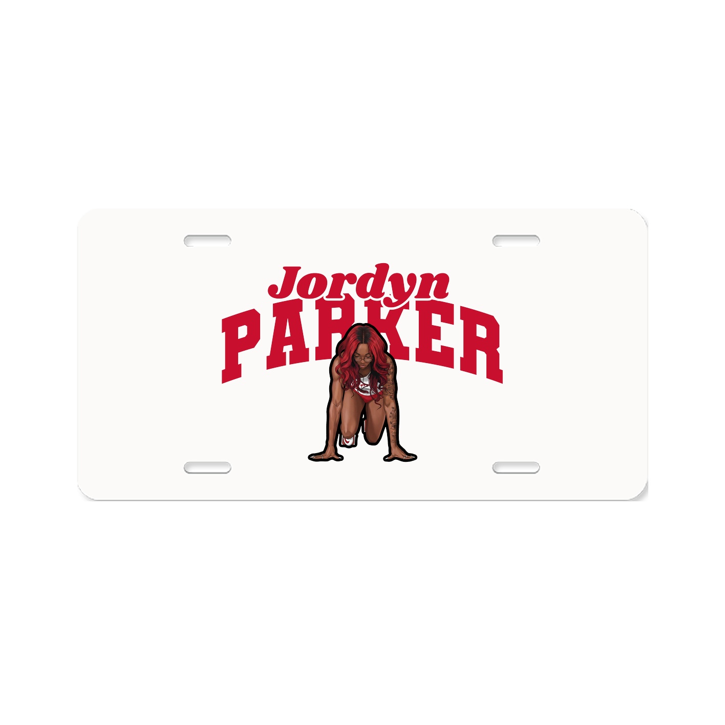 License Plate — Signature Arch in Classic