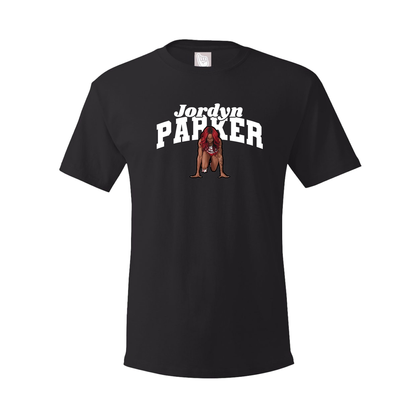Youth Tee — Signature Arch in Black