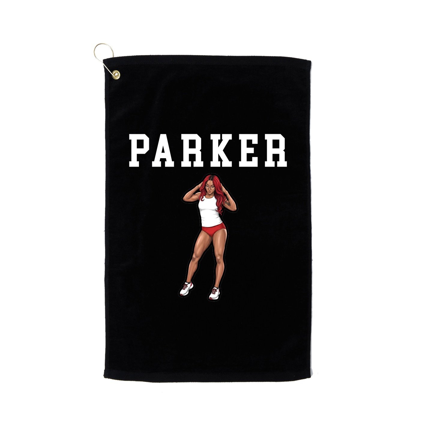 Golf Towel — Shirsey in Black
