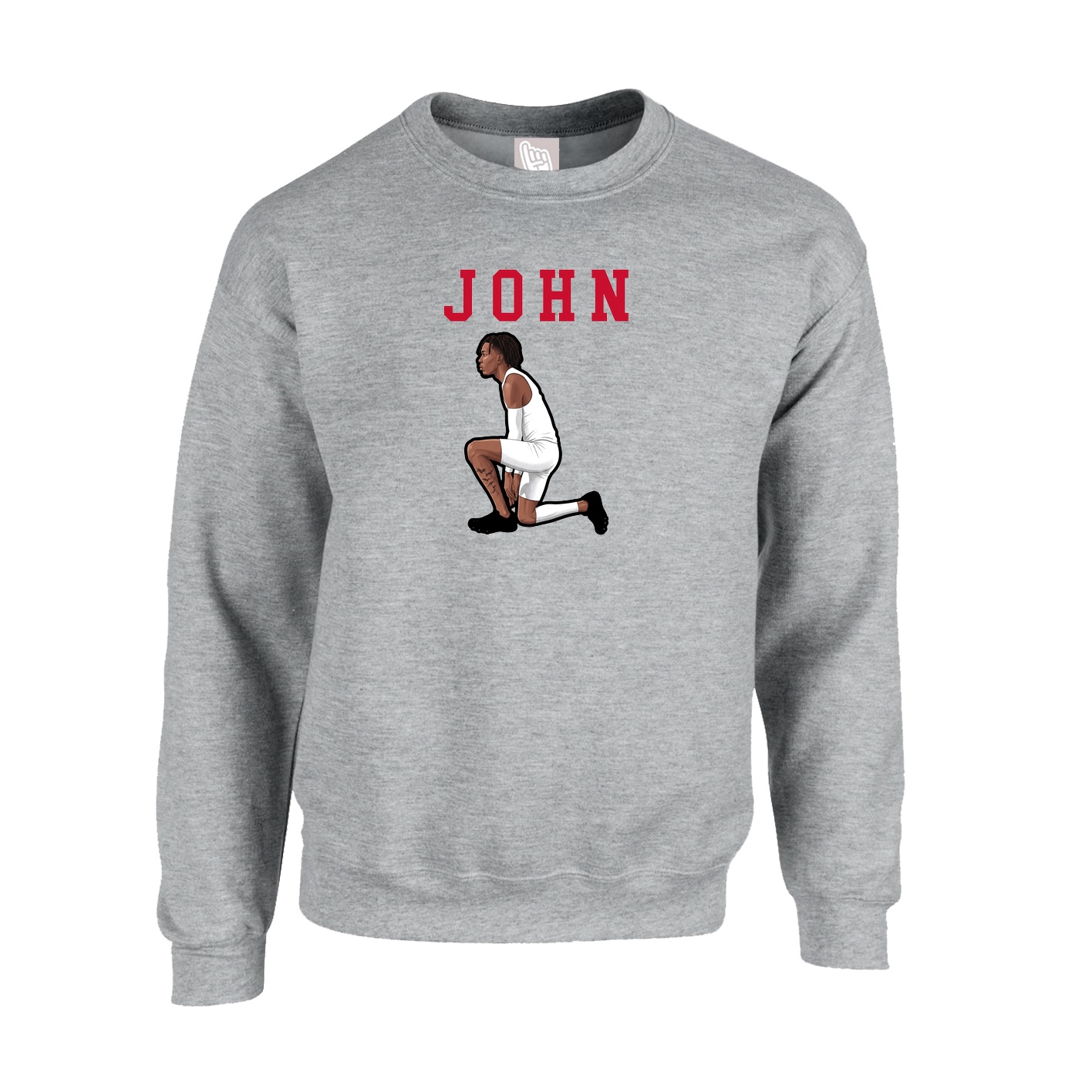 Fleece Crew — Shirsey in Grey