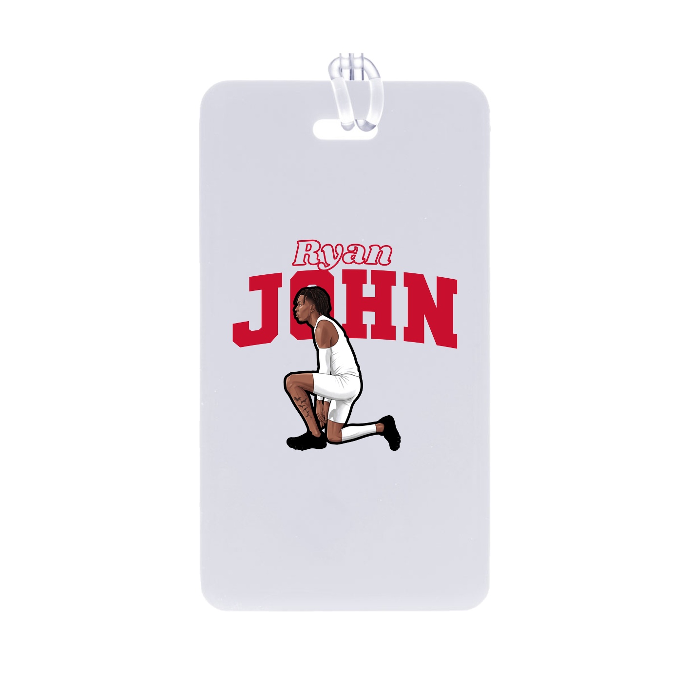 Bag Tag — Name Arch in Classic