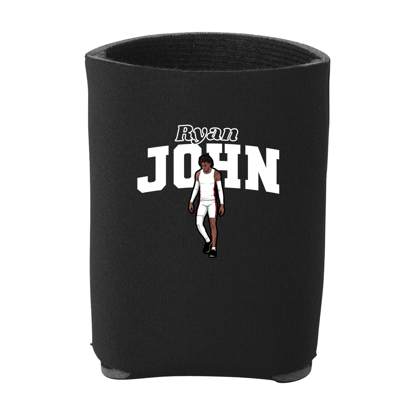 Can Holder — Name Arch in Black