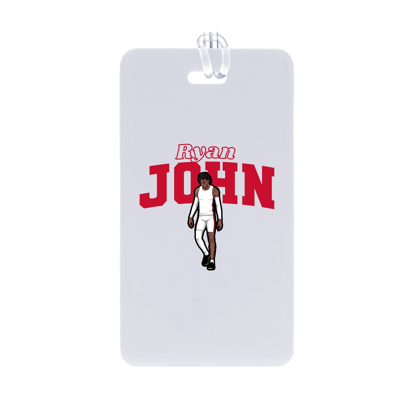 Bag Tag — Name Arch in Classic