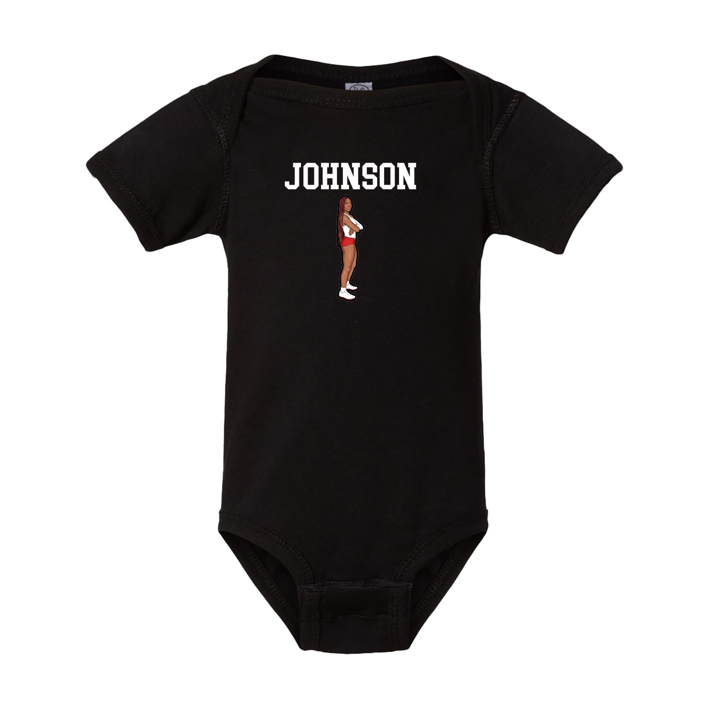 Baby Onesie — Shirsey in Black