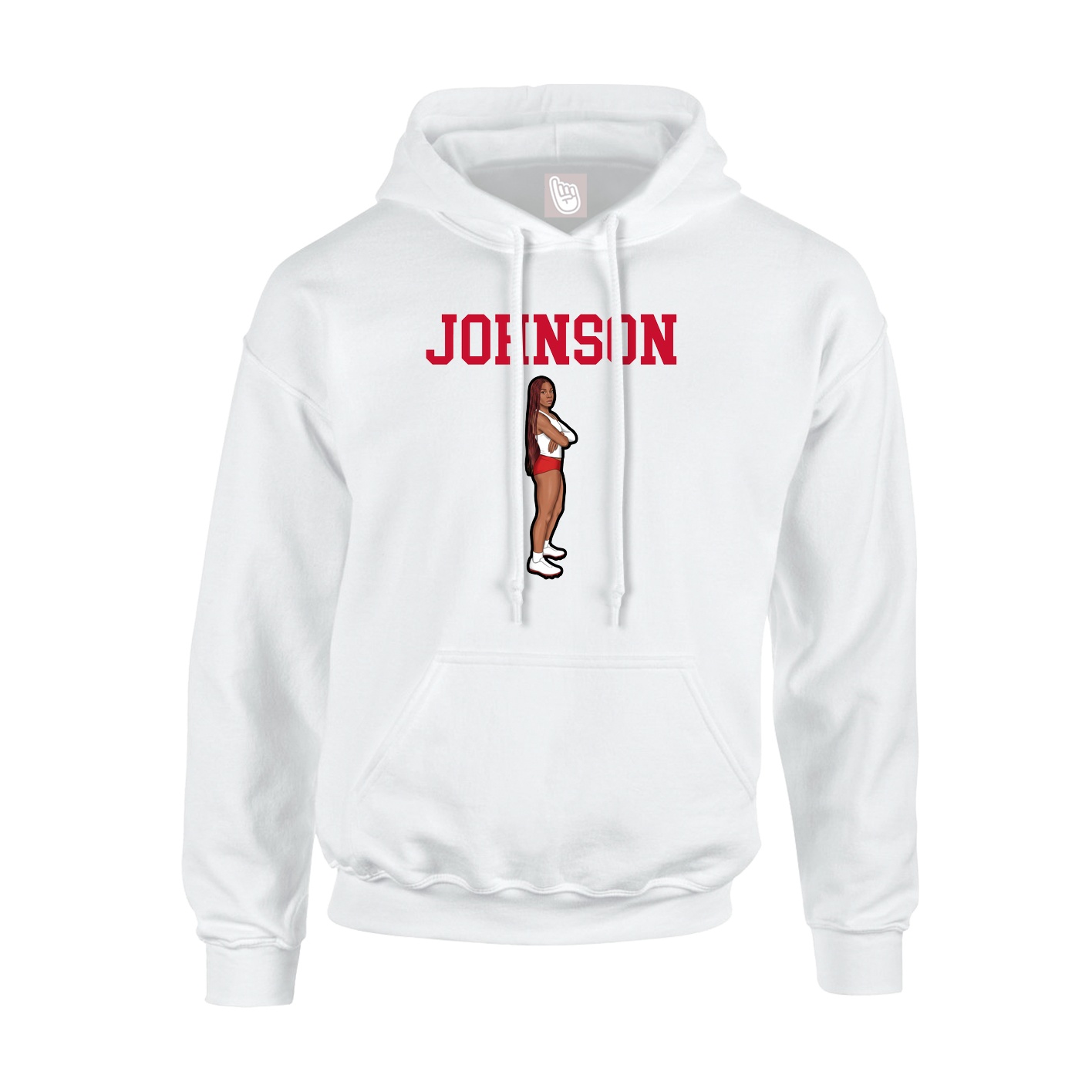 Youth Hoodie — Shirsey in White