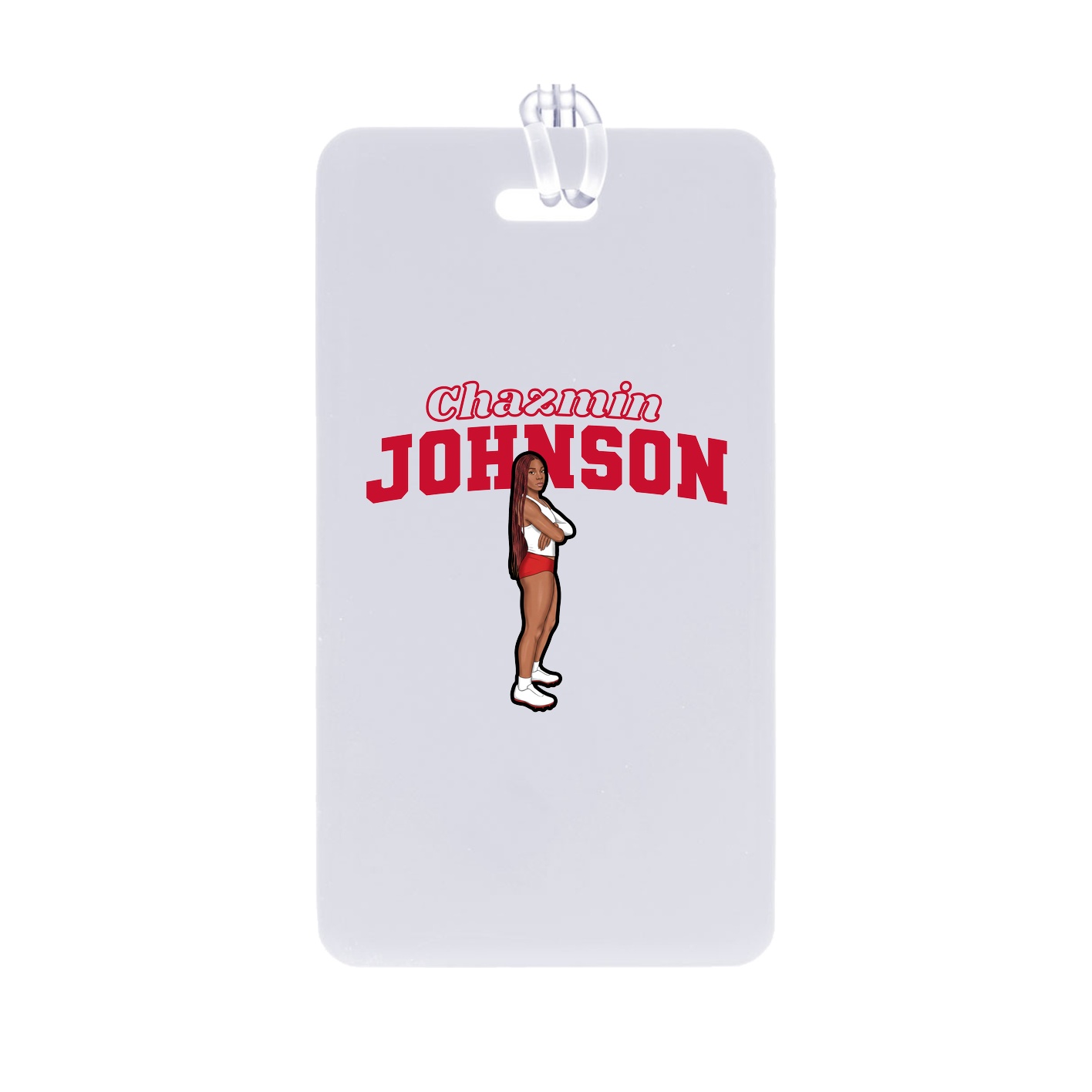 Bag Tag — Name Arch in Classic