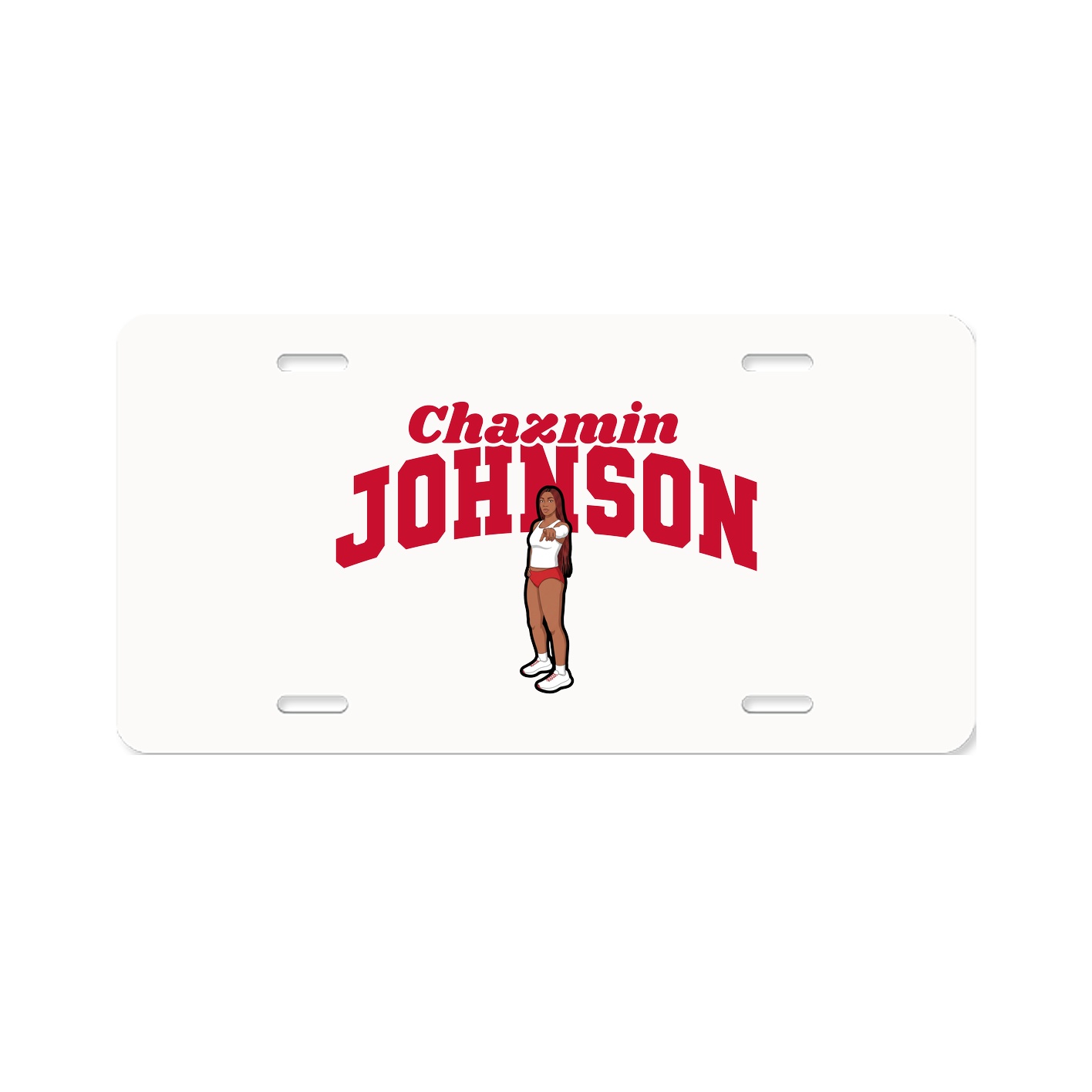 License Plate — Signature Arch in Classic