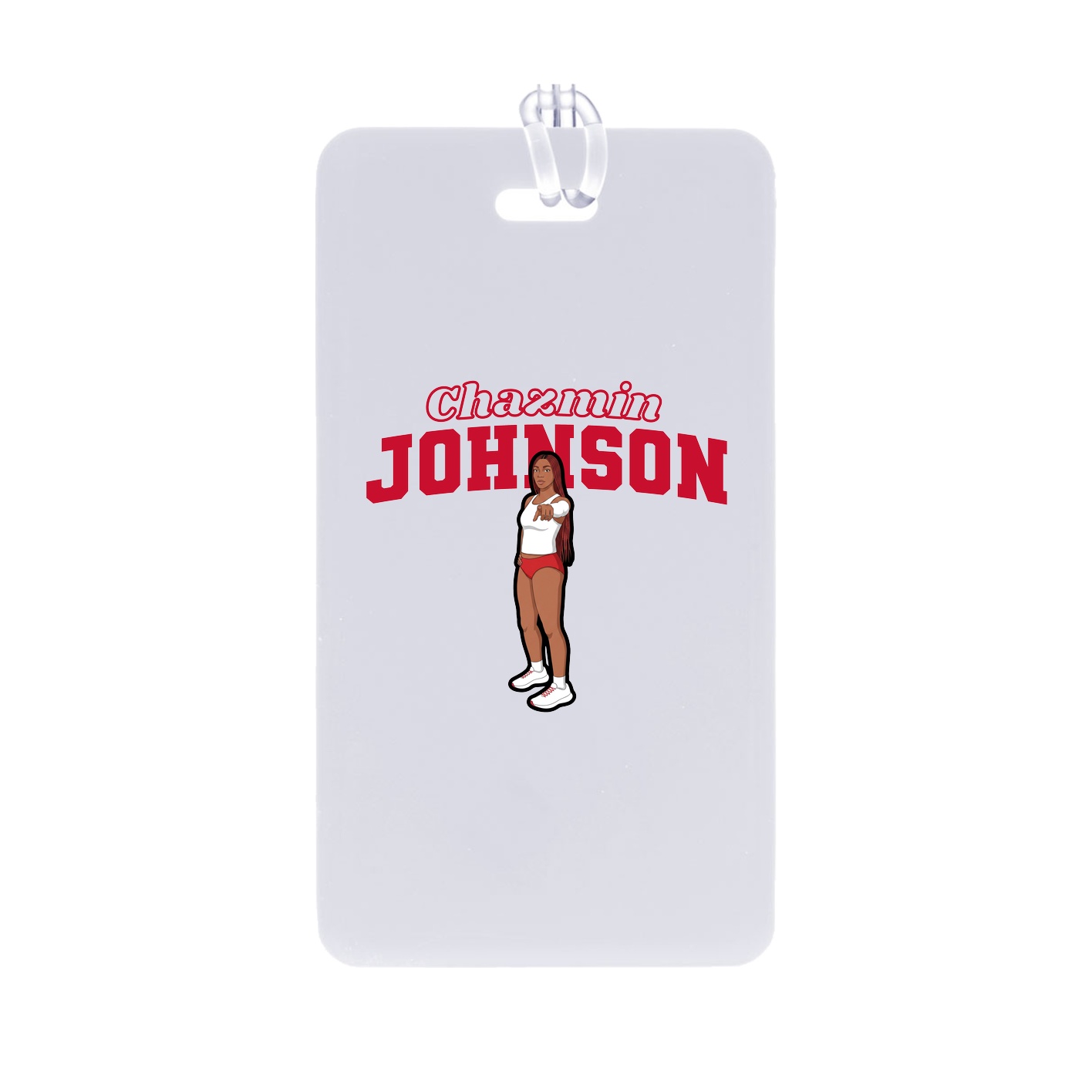 Bag Tag — Name Arch in Classic