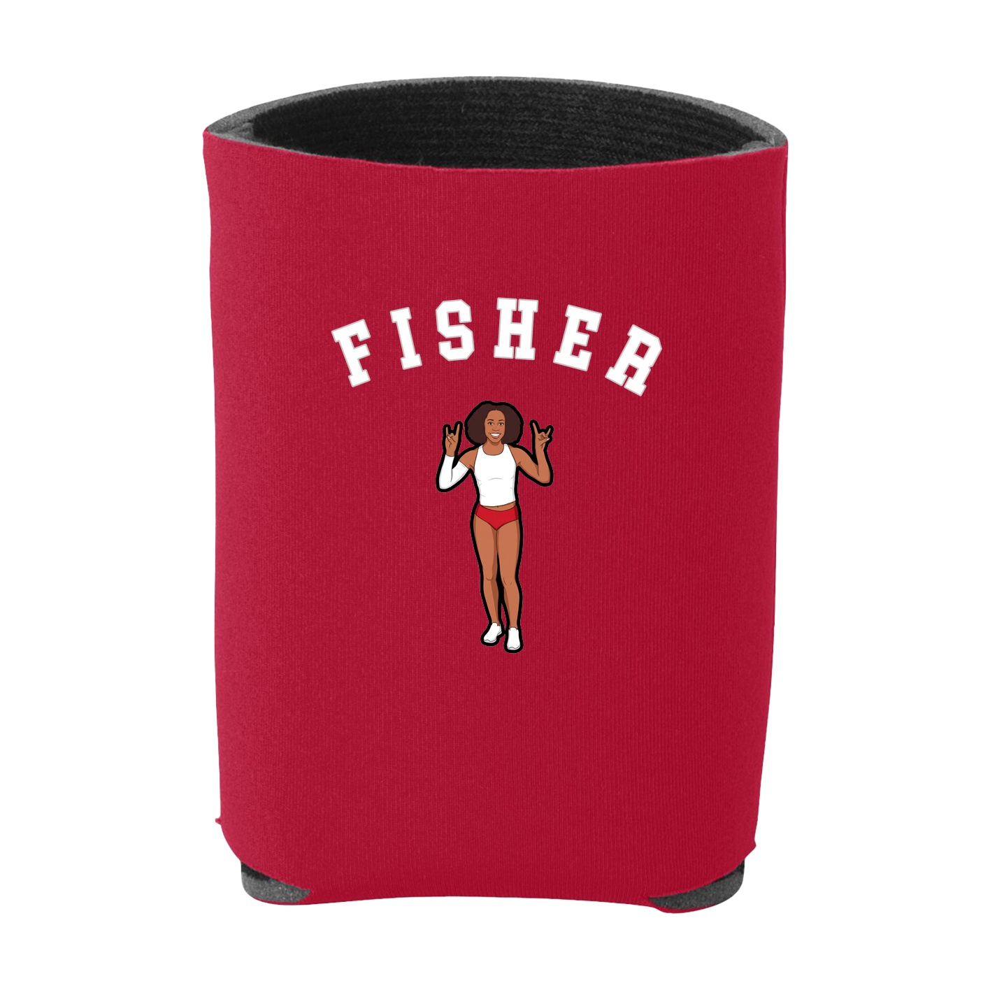 Can Holder — Shirsey Arch in Red