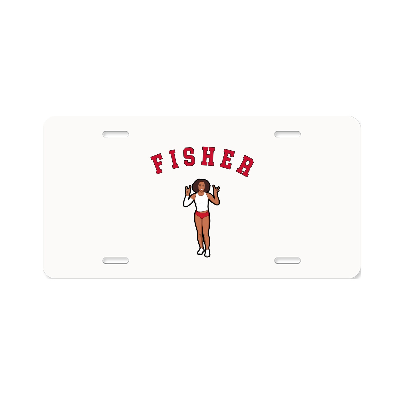 License Plate — Shirsey Arch in Classic