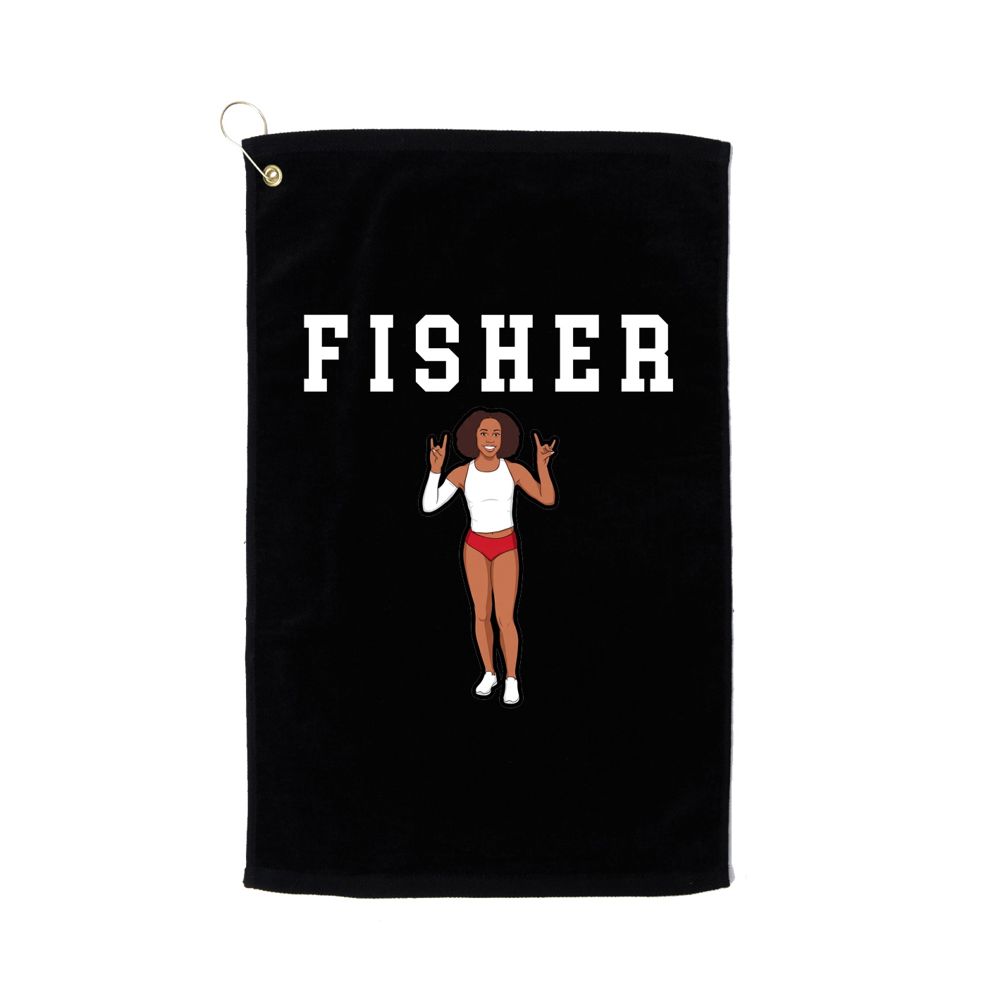 Golf Towel — Shirsey in Black