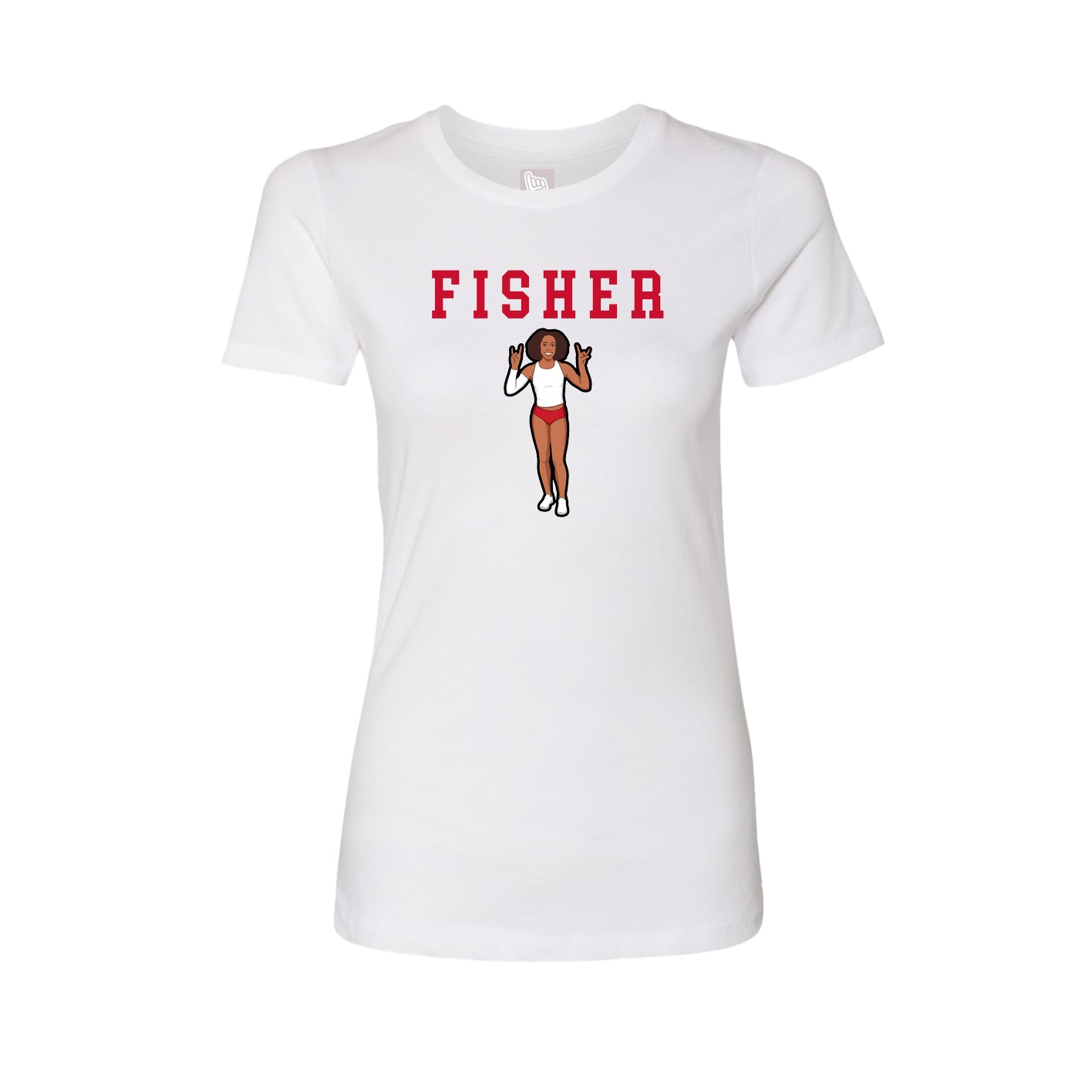 Fitted Women's Tee — Shirsey in White