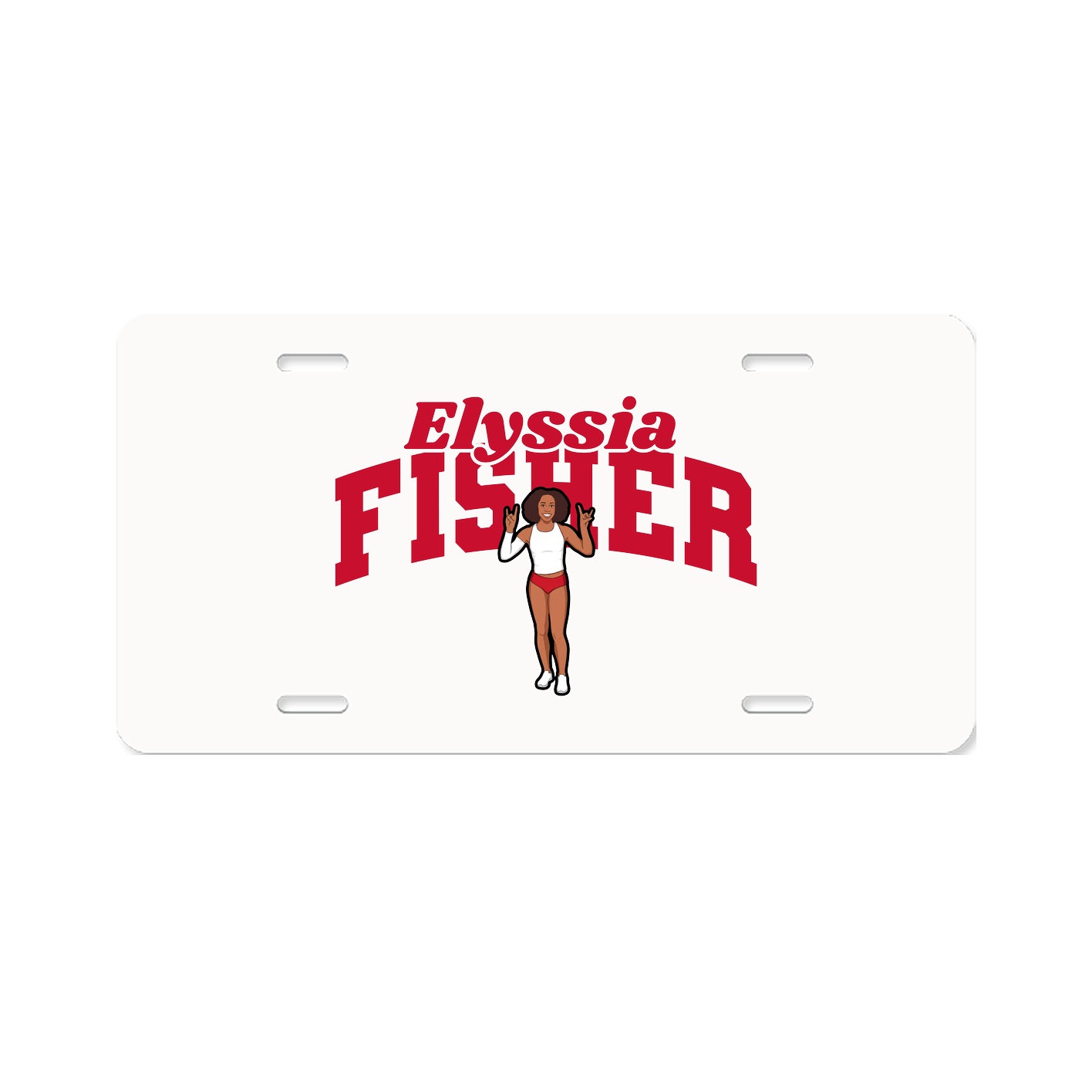 License Plate — Signature Arch in Classic