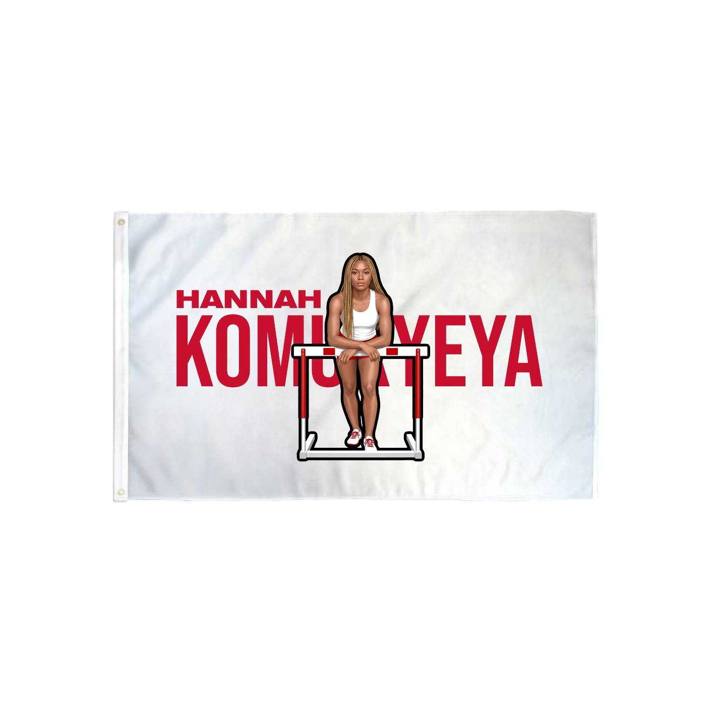 3x5 Flag — Player Name in Classic