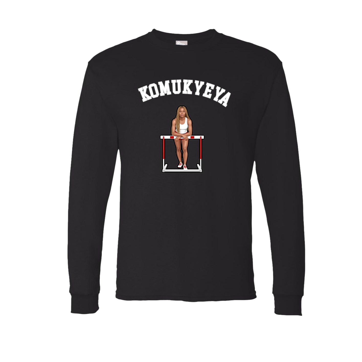 Long Sleeve Tee — Shirsey Arch in Black