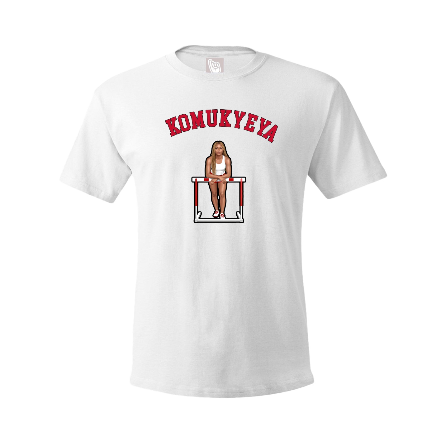 Youth Tee — Shirsey Arch in White