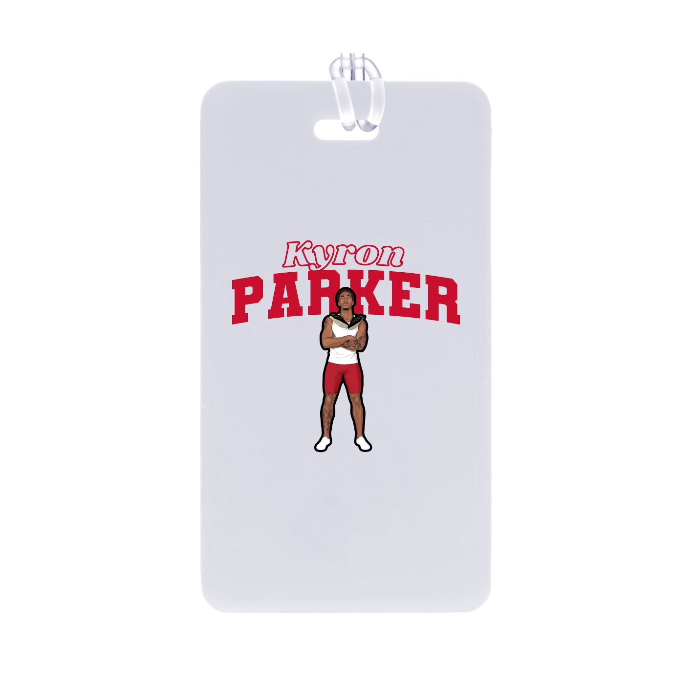 Bag Tag — Name Arch in Classic