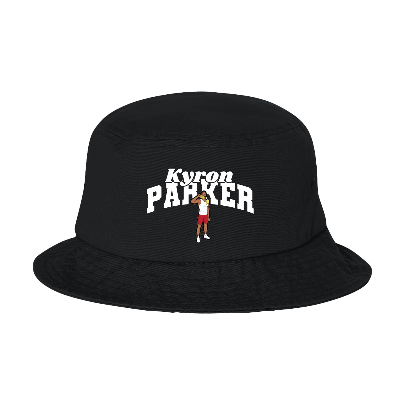 Bucket Cap — Signature Arch in Black