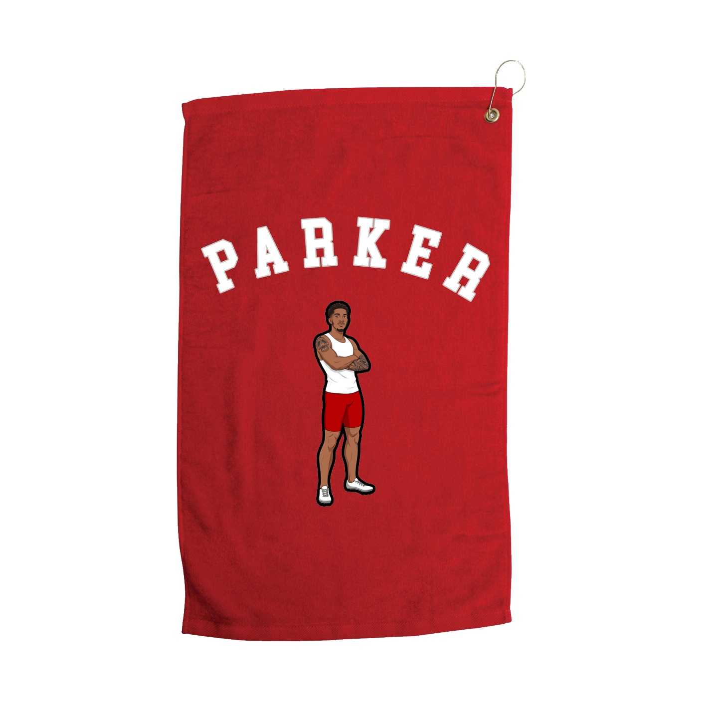 Golf Towel — Shirsey Arch in Red