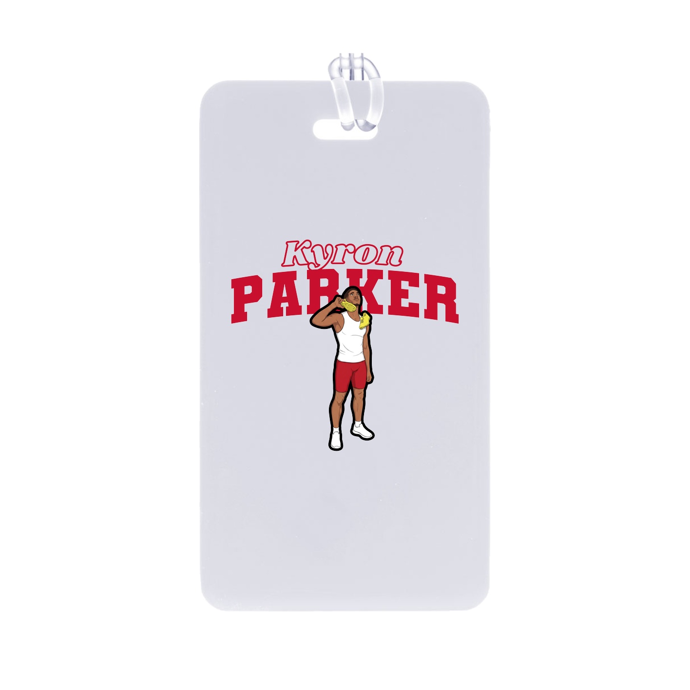 Bag Tag — Name Arch in Classic