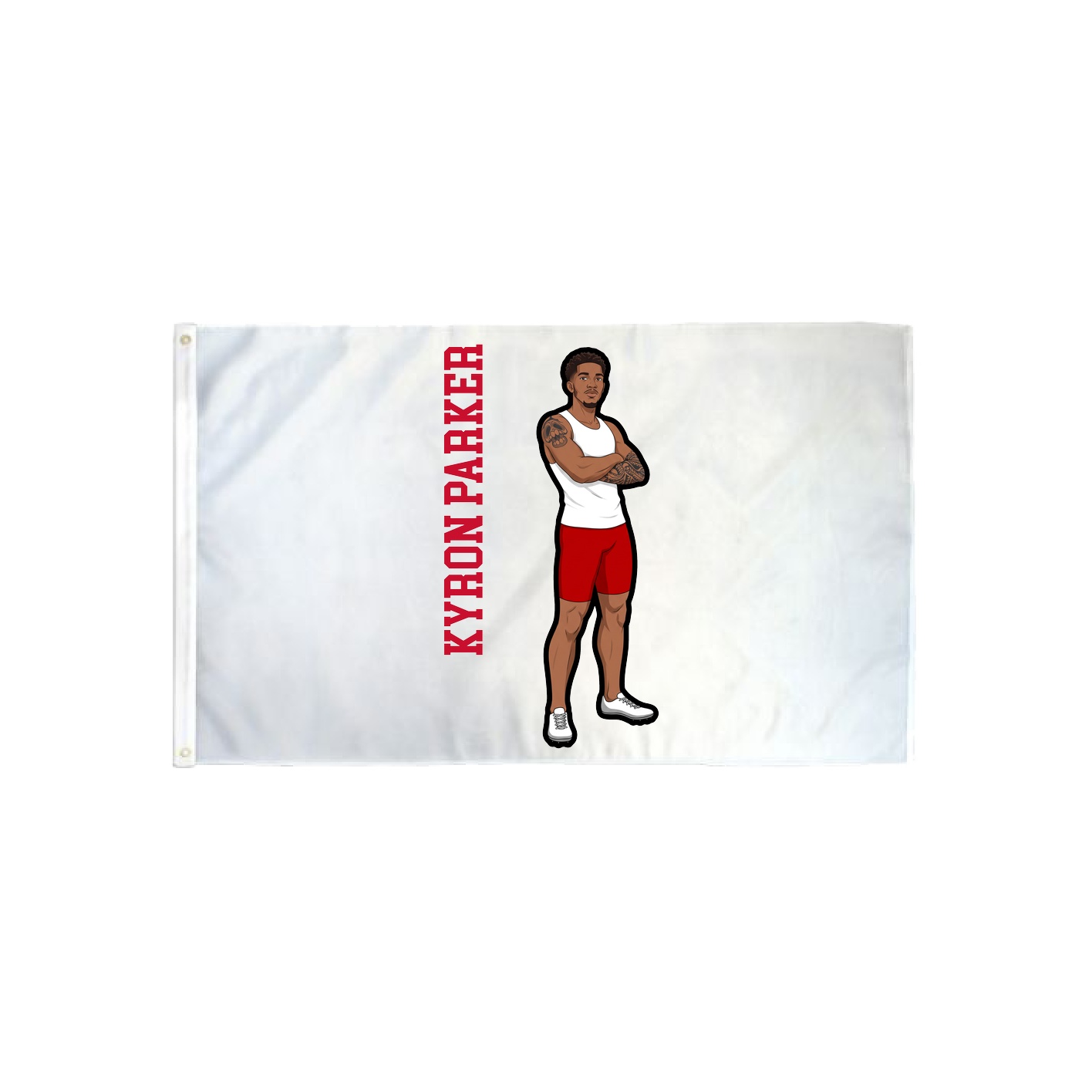 3x5 Flag — Name Vertical in Classic