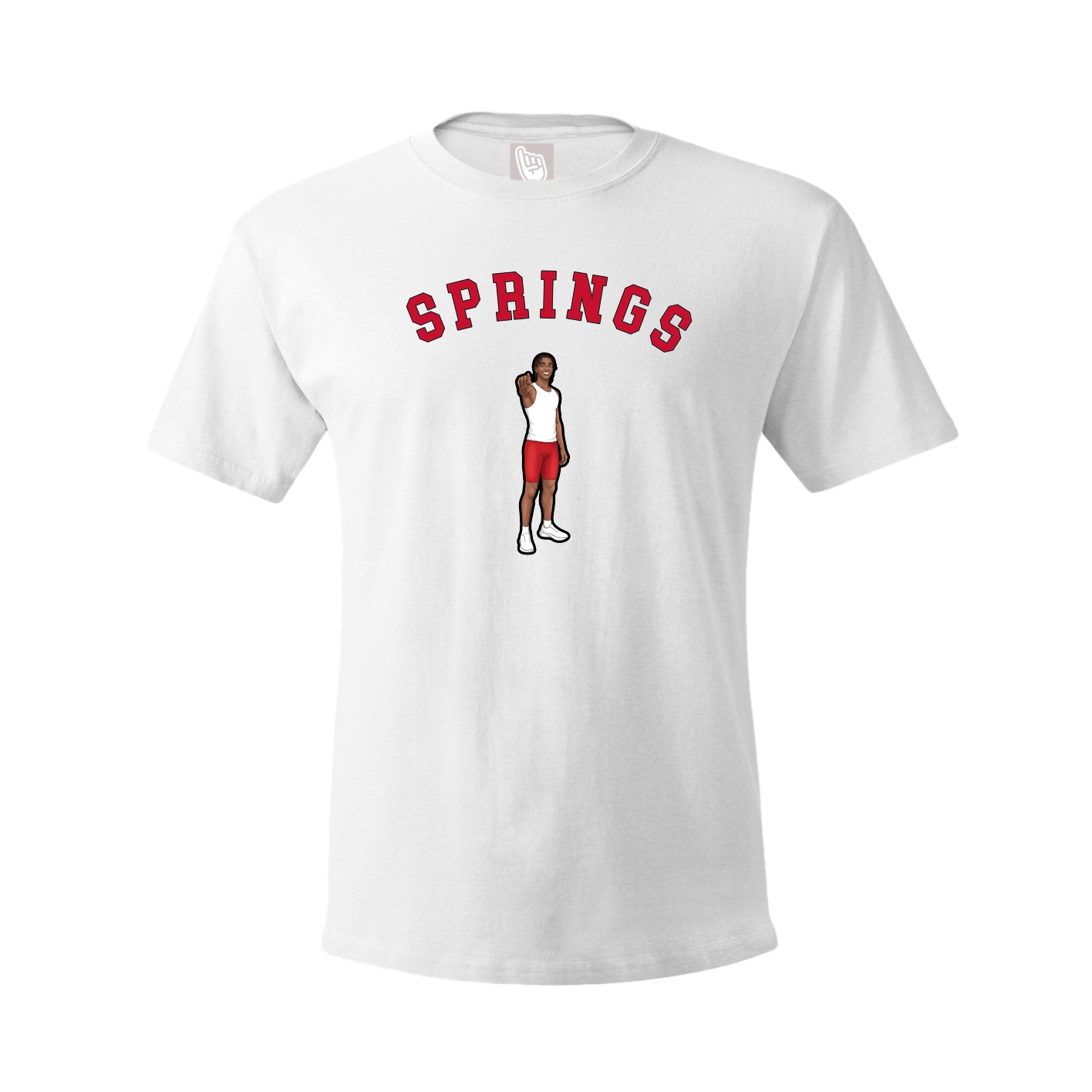 Youth Tee — Shirsey Arch in White