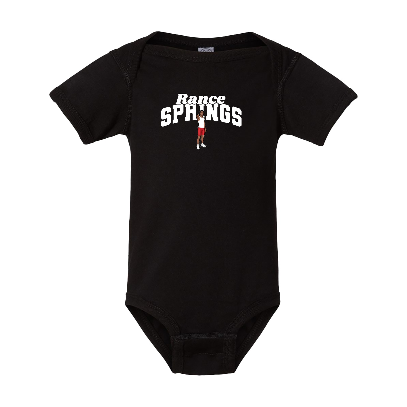 Baby Onesie — Signature Arch in Black