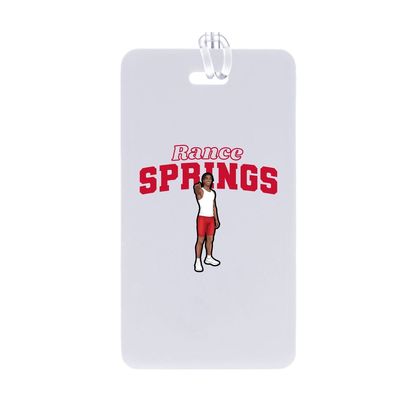 Bag Tag — Name Arch in Classic
