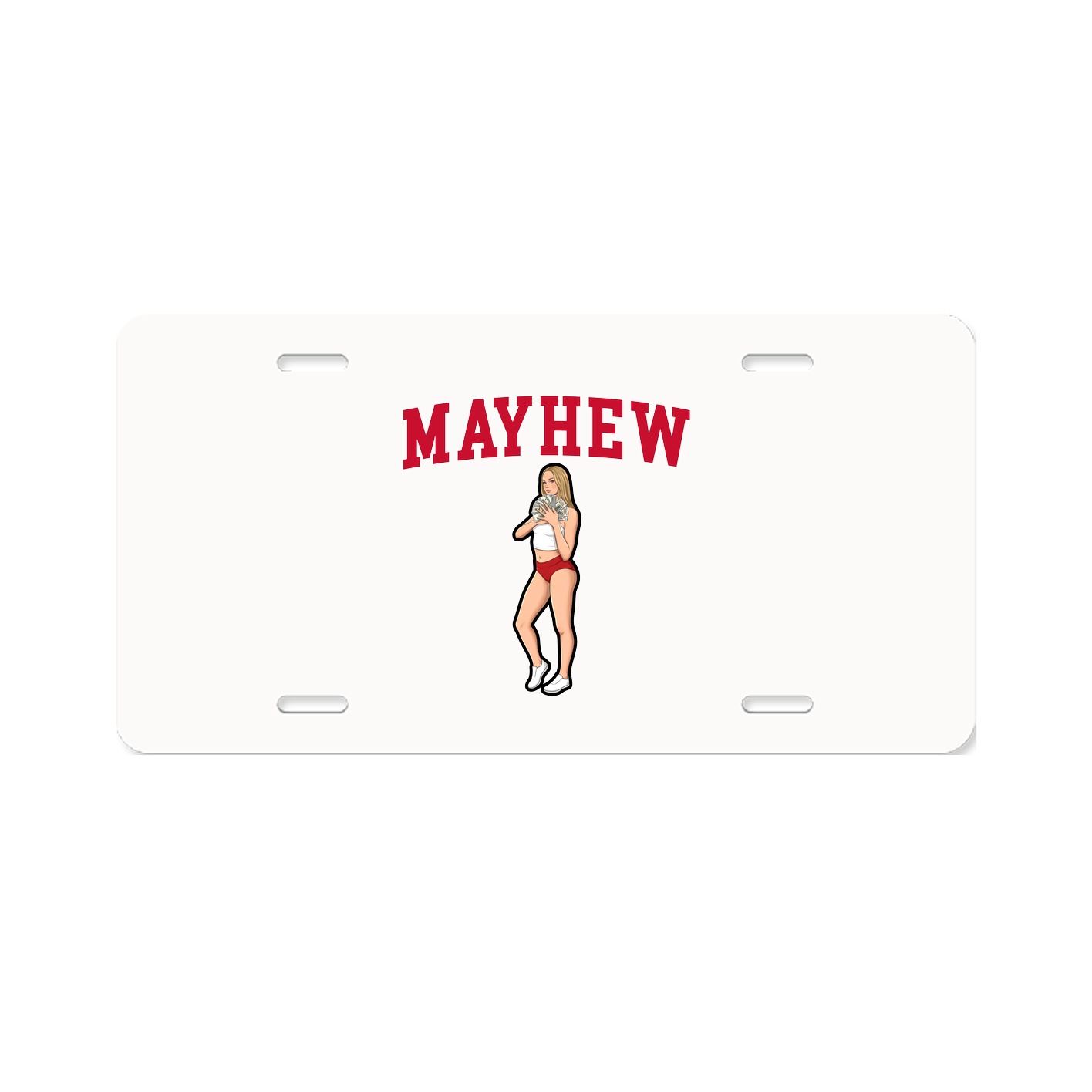 License Plate — Shirsey in Classic