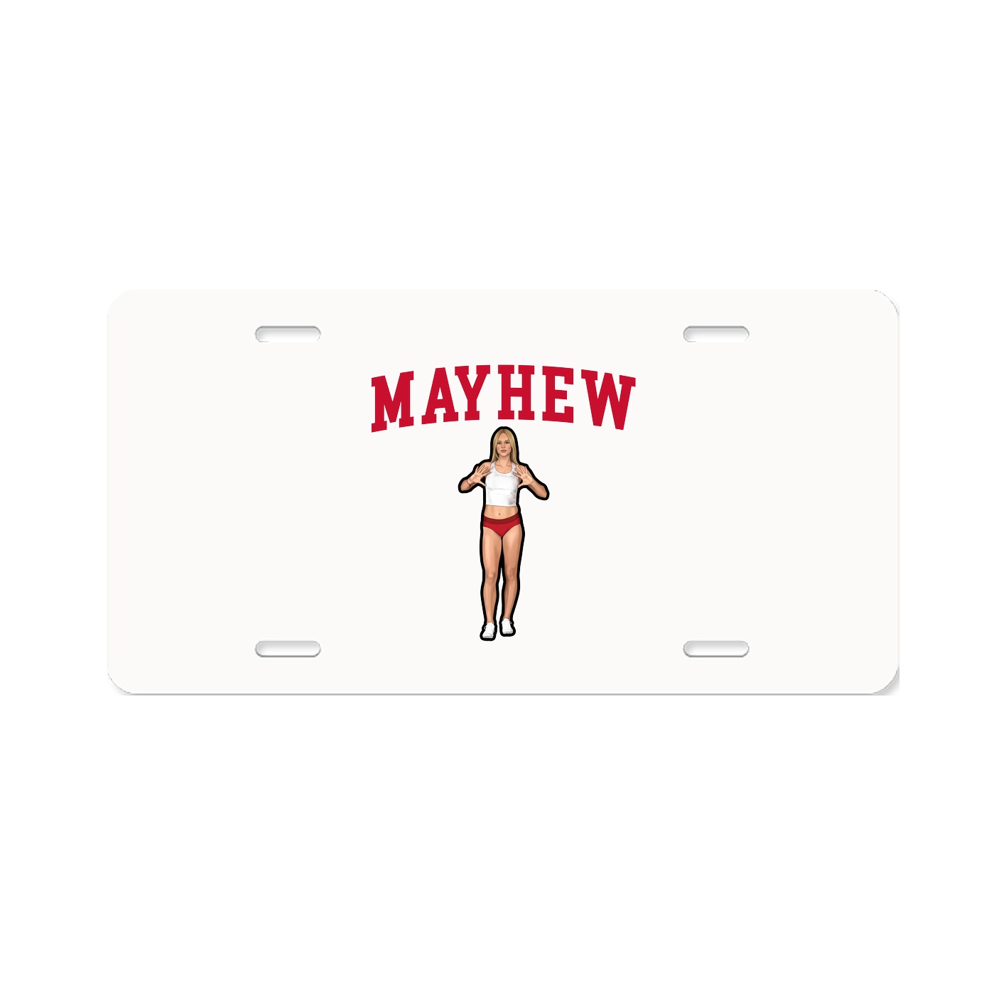 License Plate — Shirsey in Classic
