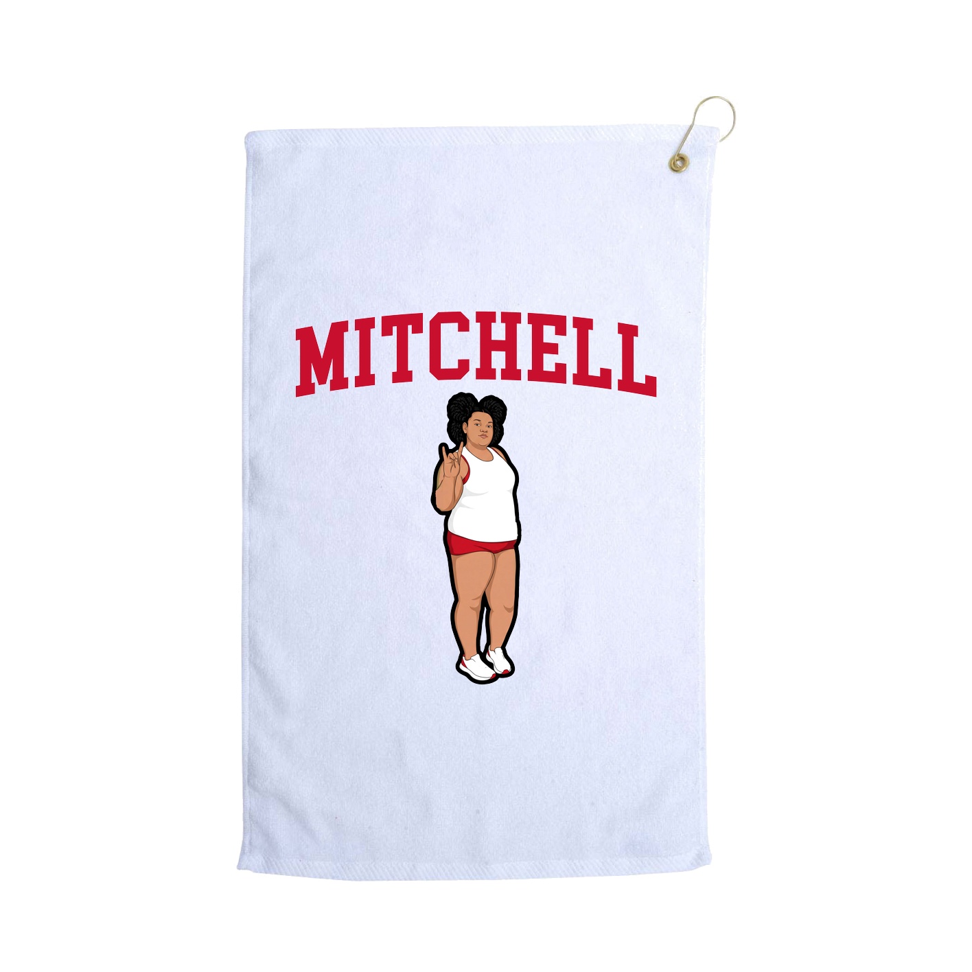 Golf Towel — Shirsey in White