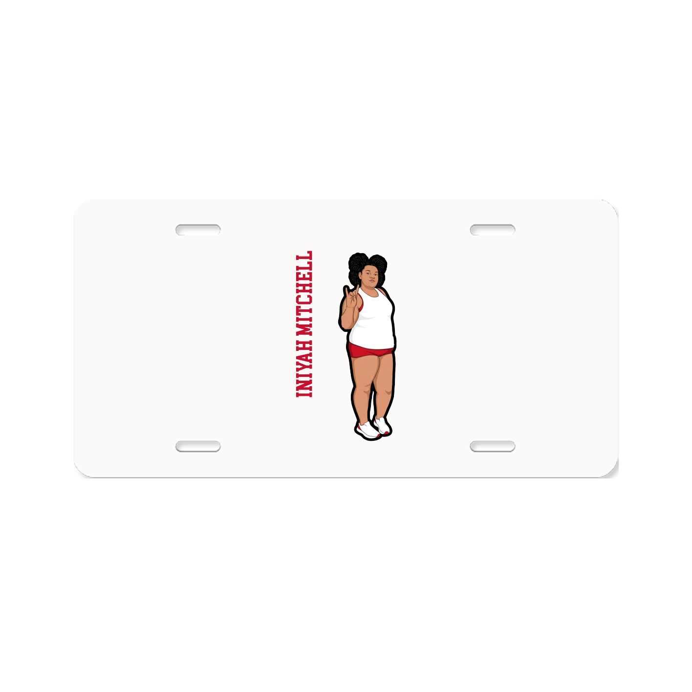 Aluminum License Plate