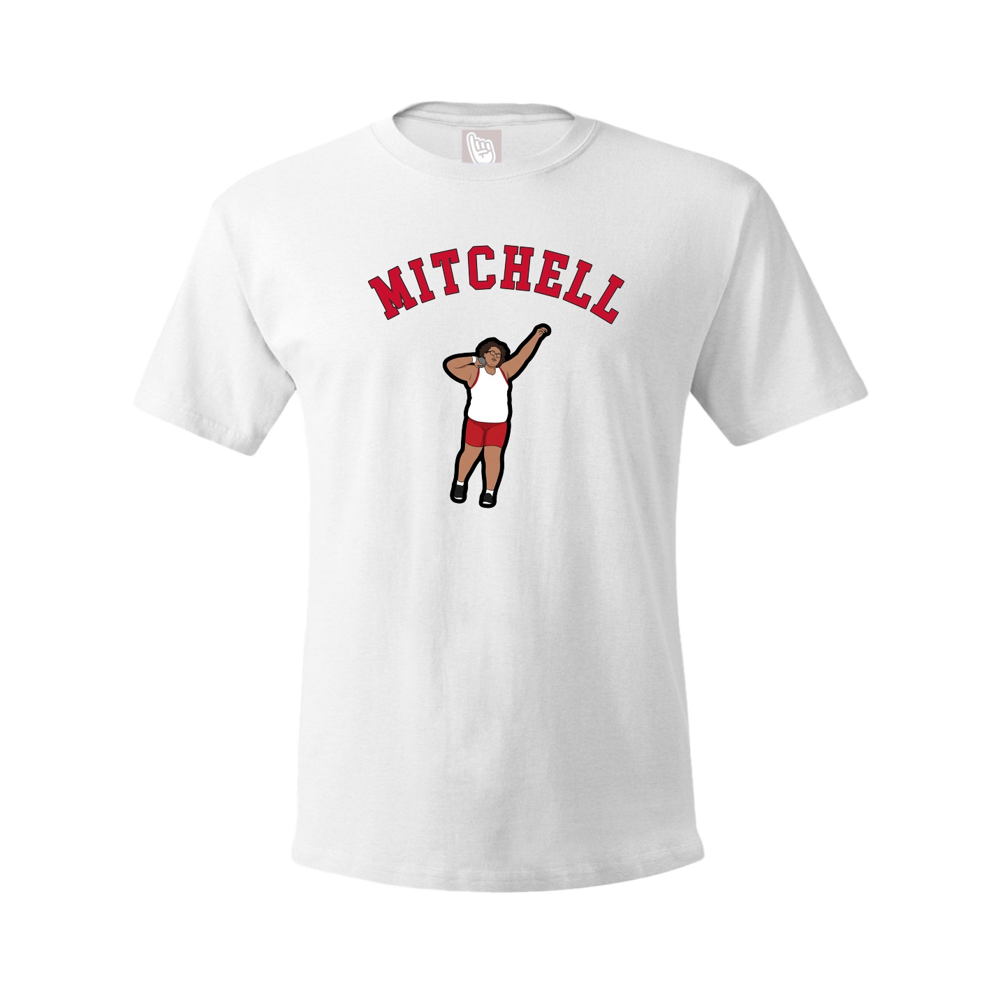 Youth Tee — Shirsey Arch in White