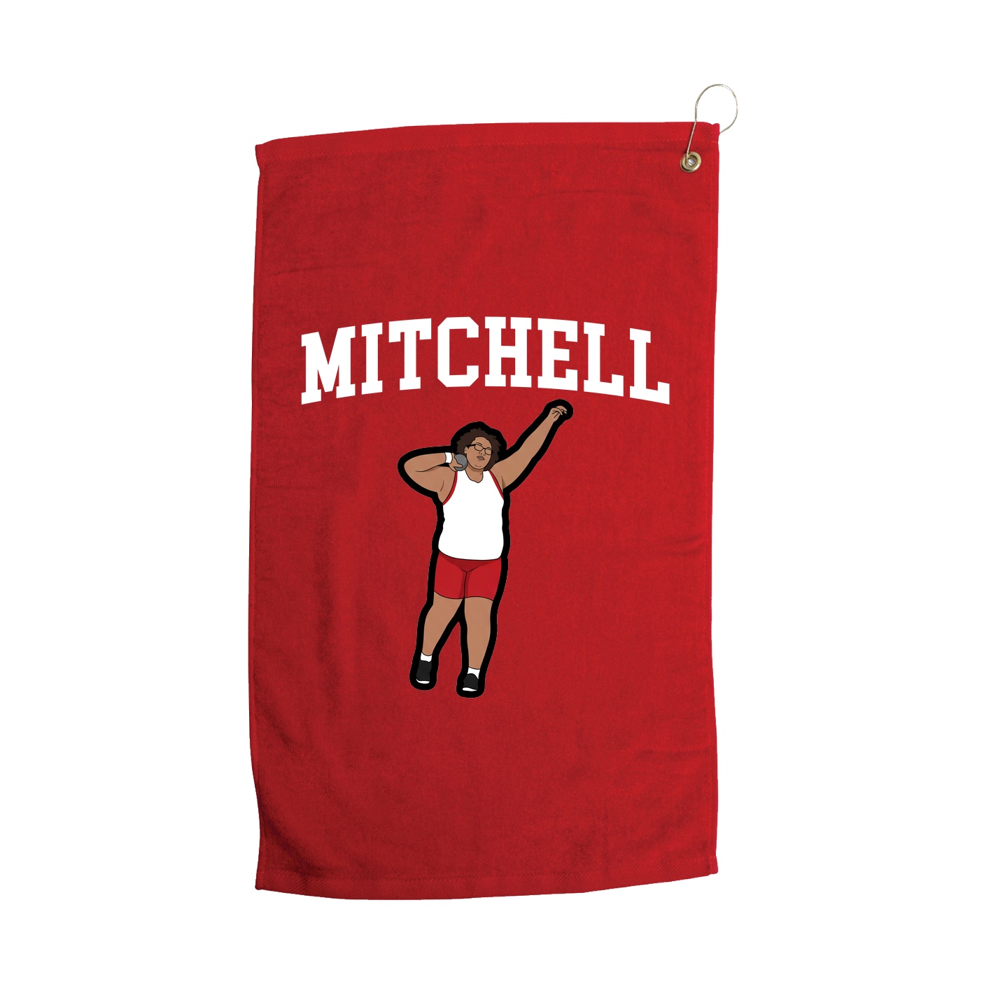 Golf Towel — Shirsey in Red