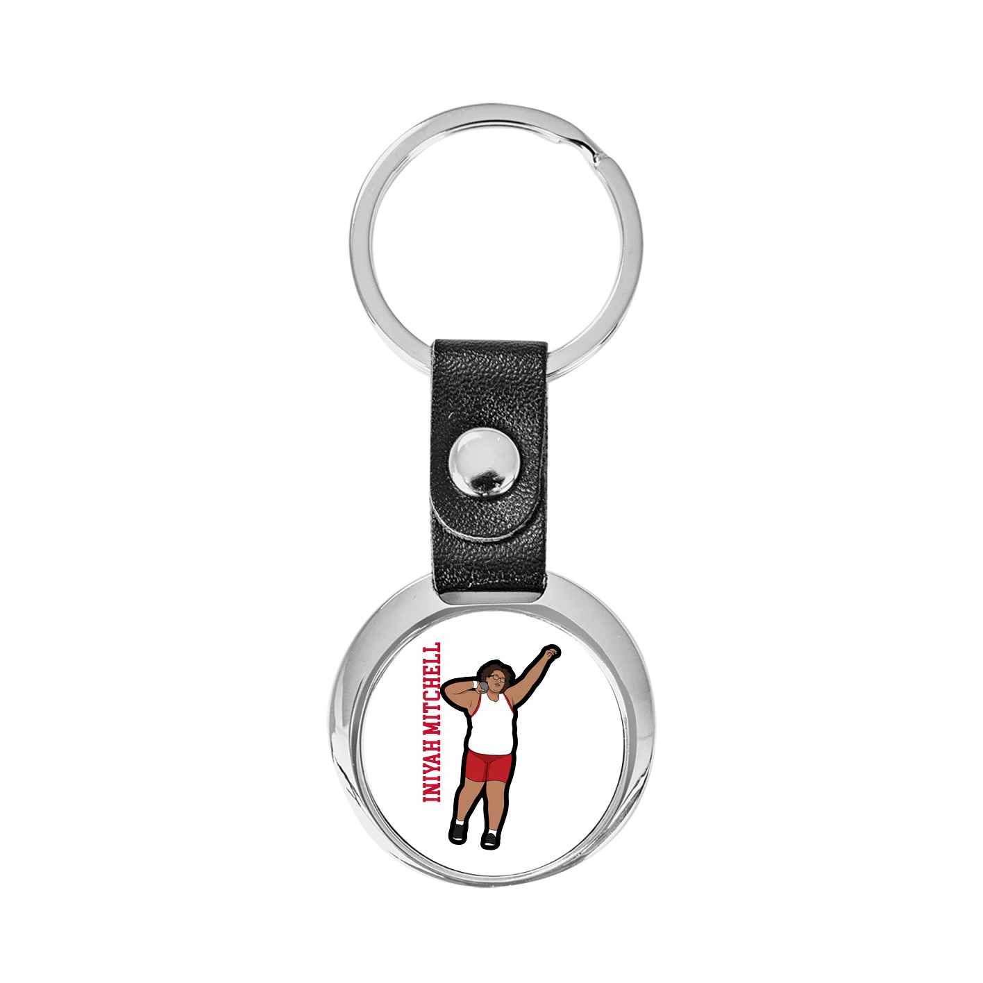 Key Chain — Name Vertical in Classic