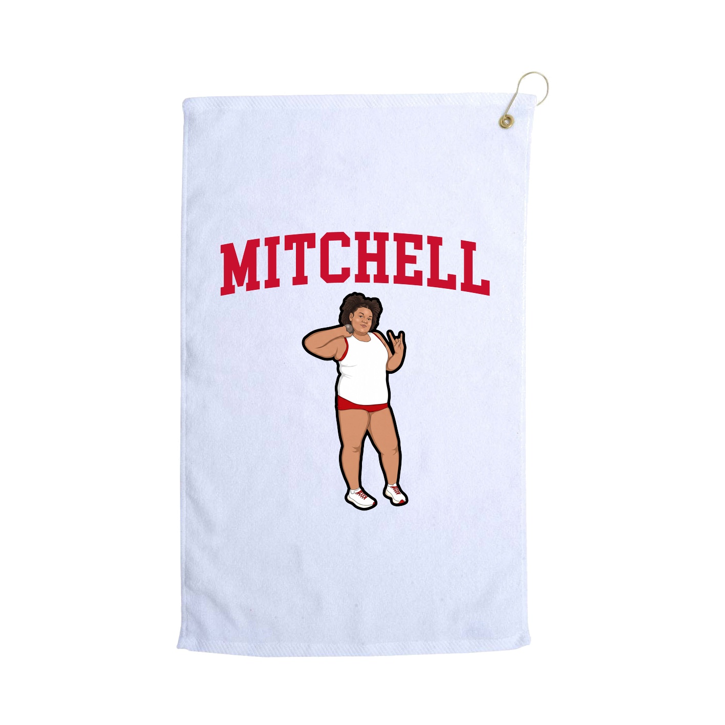 Golf Towel — Shirsey in White