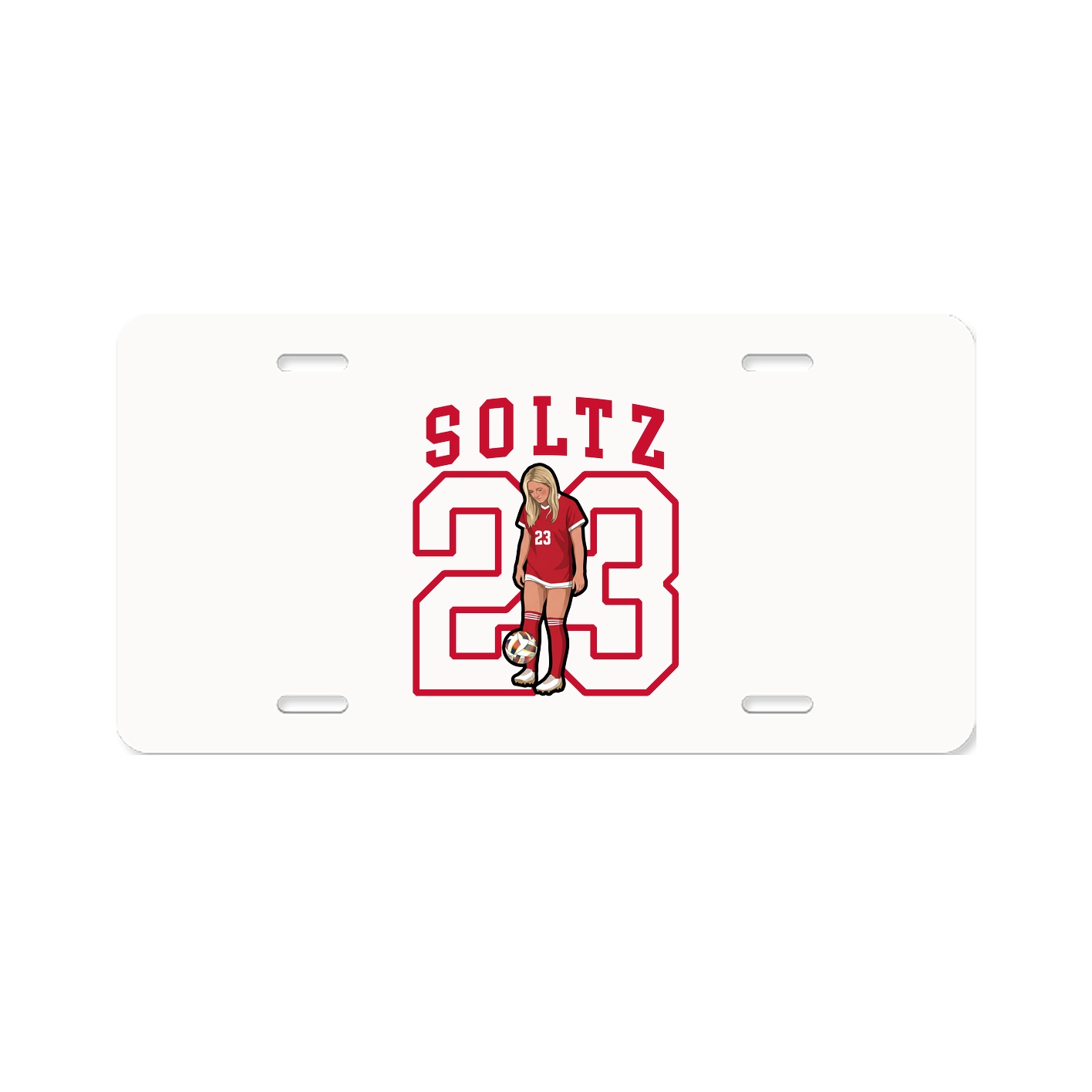 License Plate — Shirsey in Classic