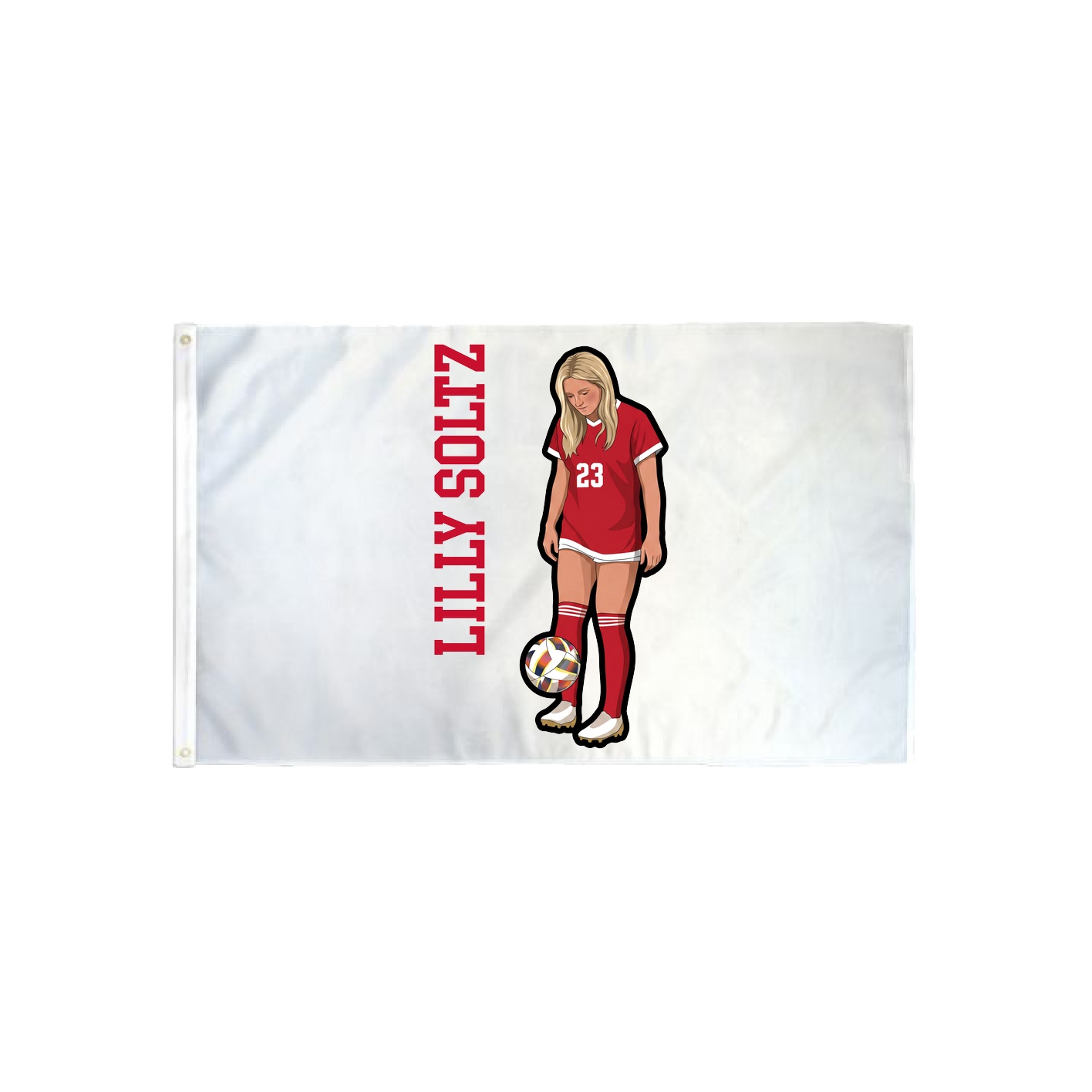 3x5 Flag — Name Vertical in Classic