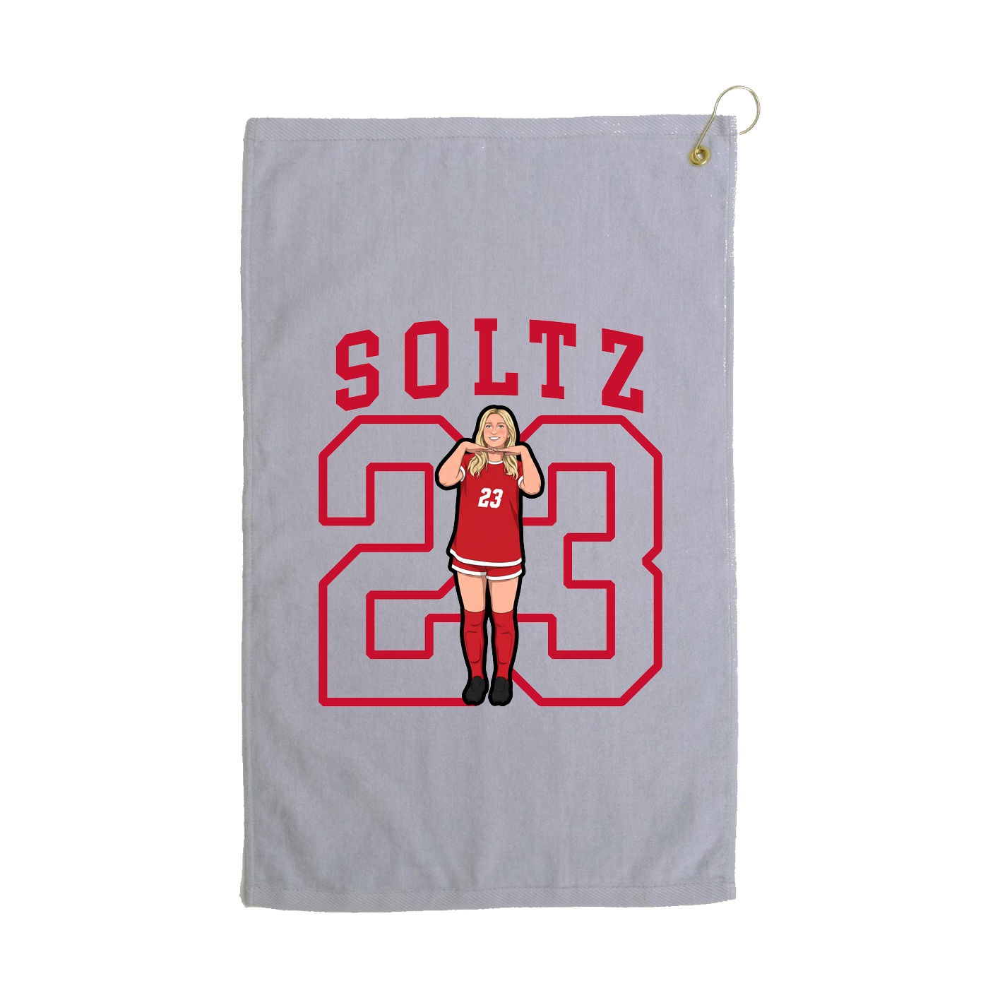 Golf Towel — Shirsey in Grey