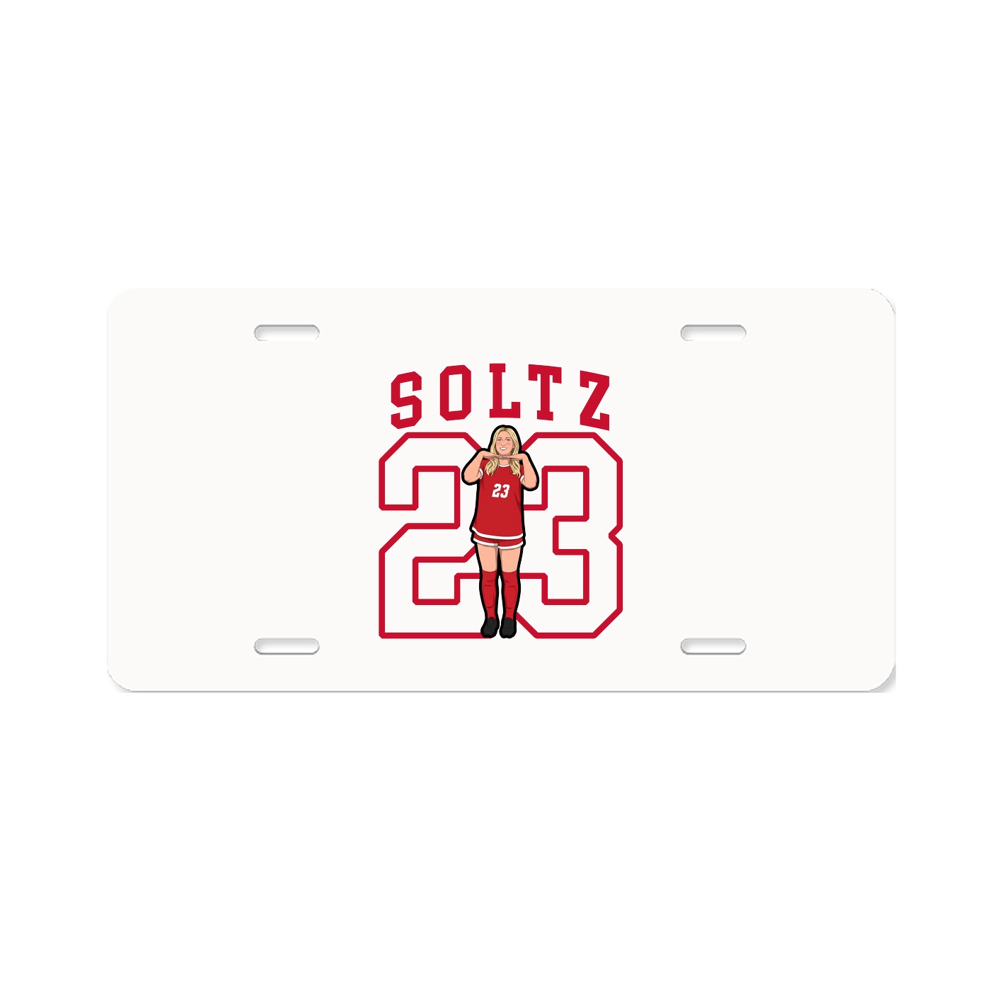 License Plate — Shirsey in Classic