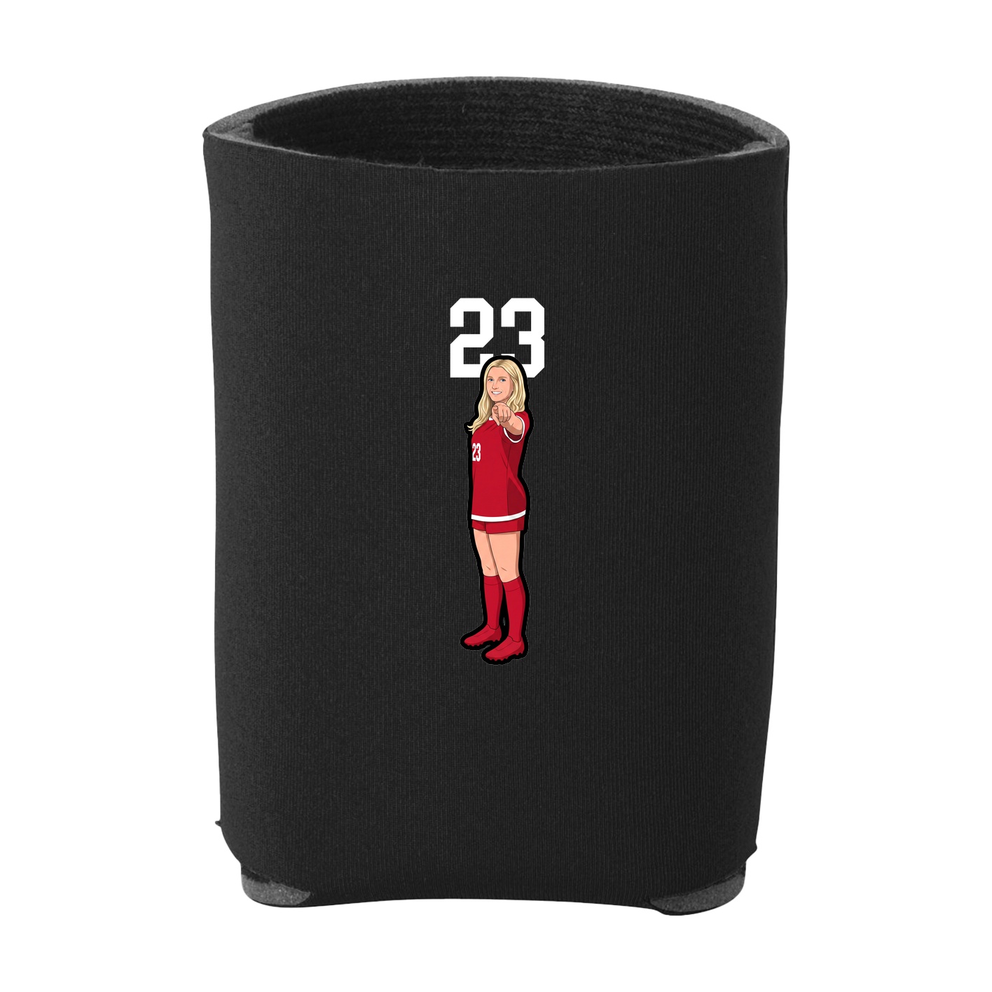 Can Holder — Number Top in Black