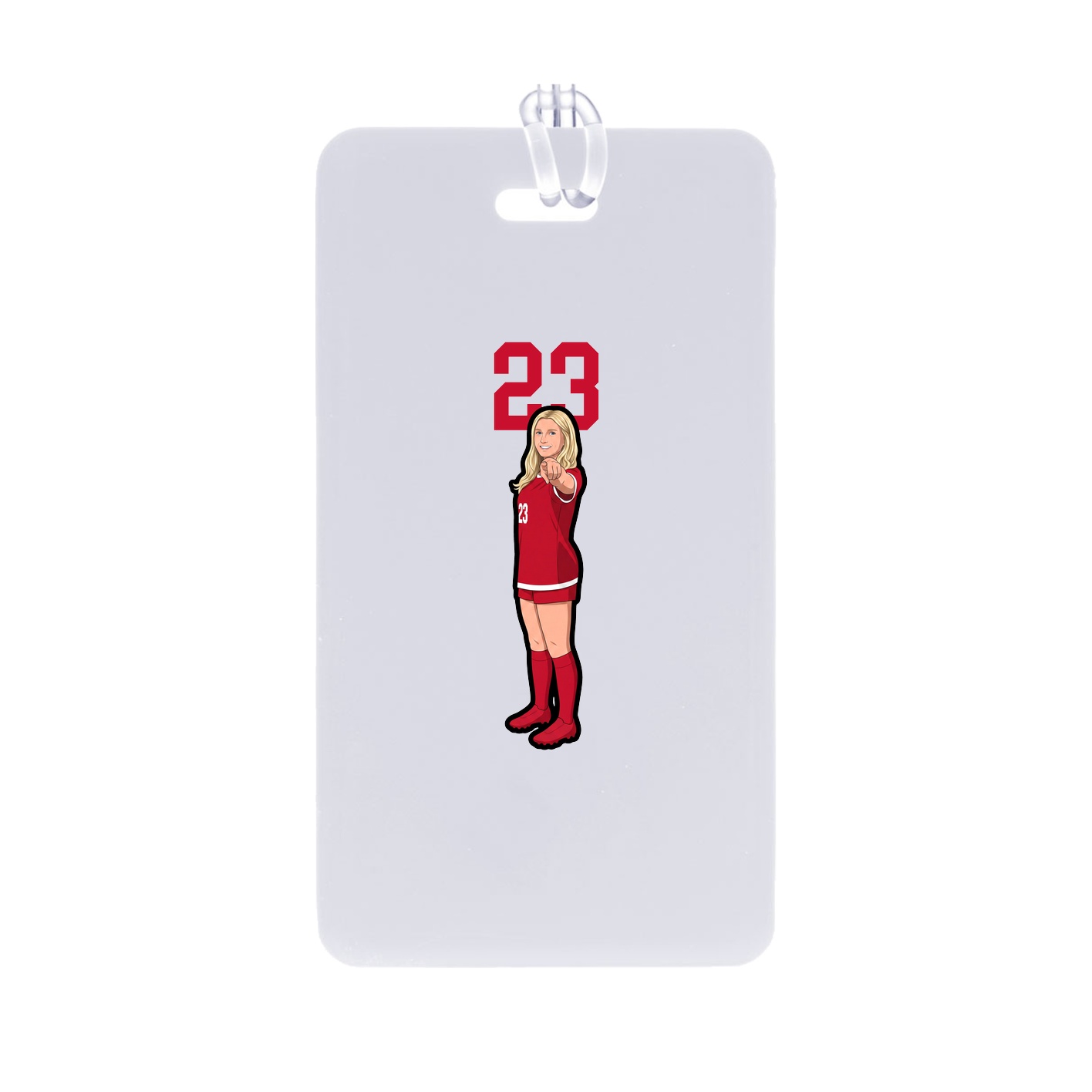 Bag Tag — Number Top in Classic