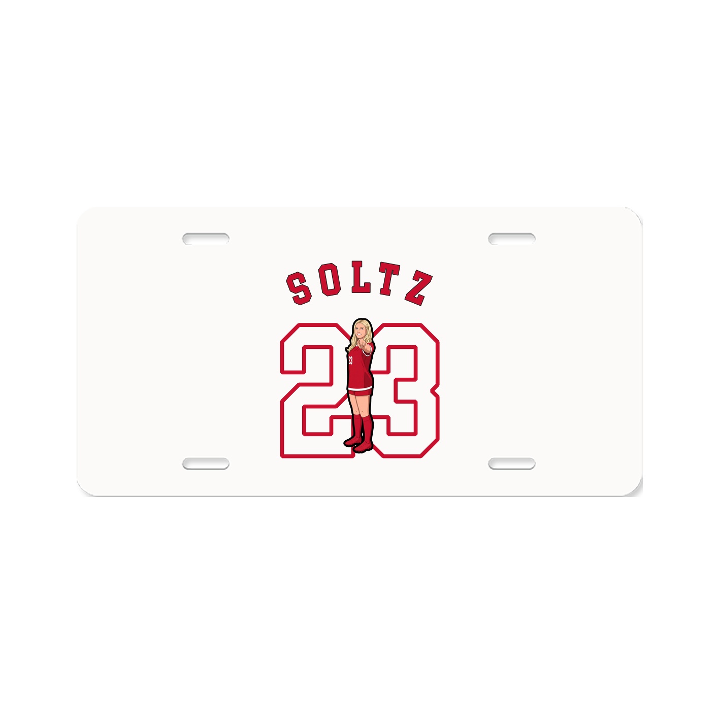 License Plate — Shirsey Arch in Classic